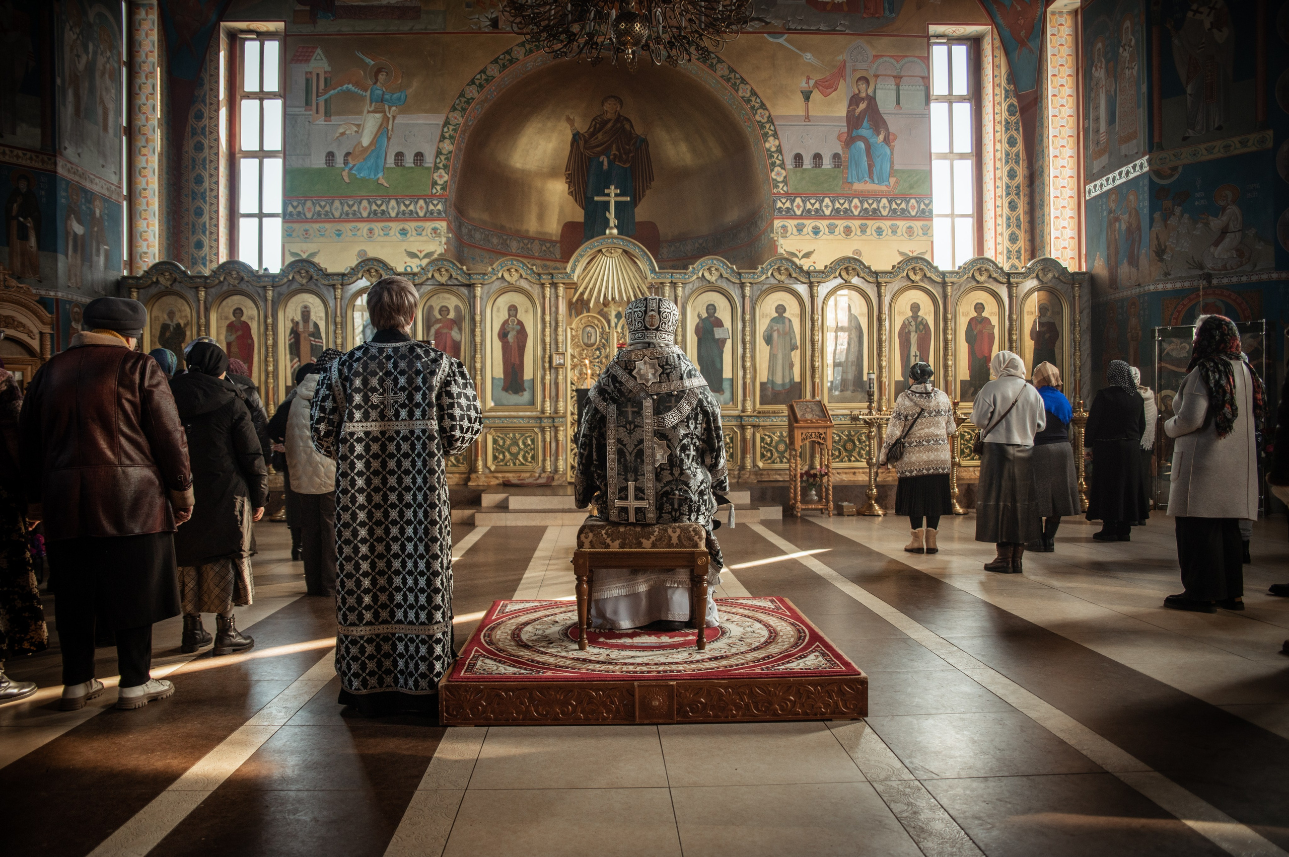 Преждеосвящение Даров. Храм Серафима Саровского. Церковный, семейный и репортажный фотограф Волгоград, Волжский