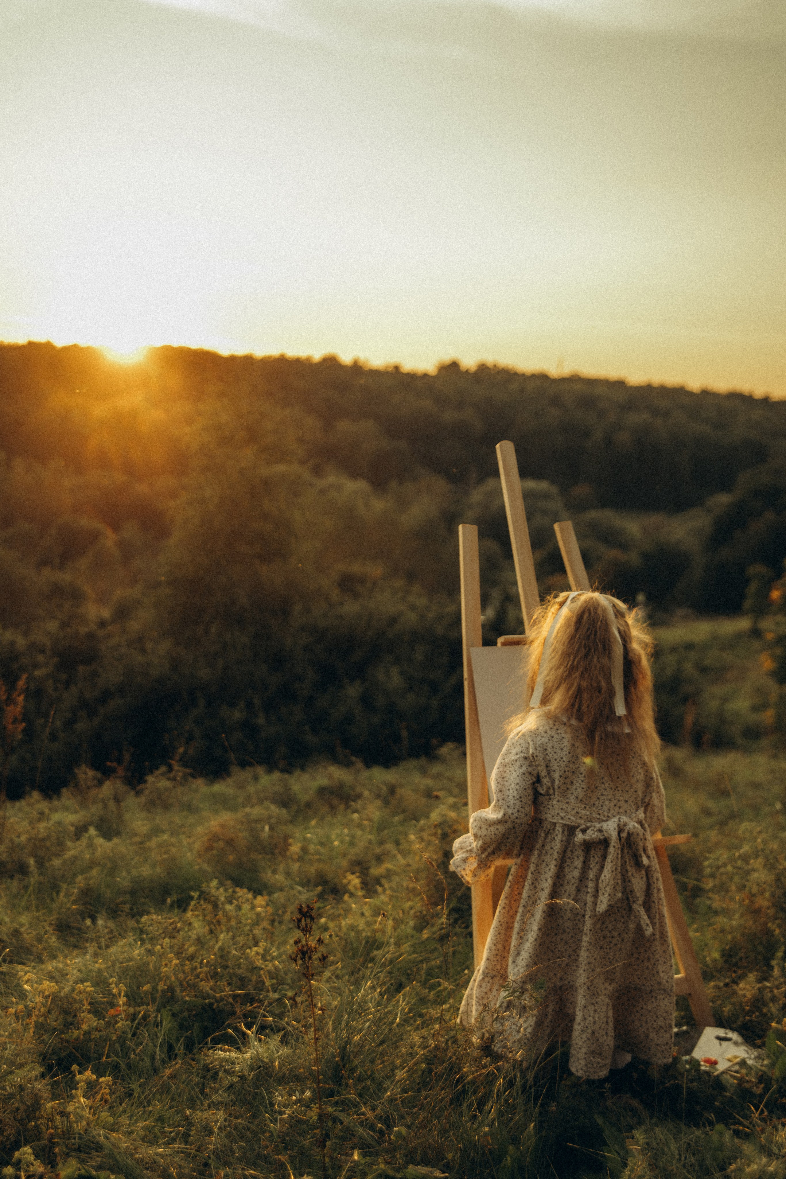 Художница. Гаврилова Настя семейный фотограф lifestyle в Москве