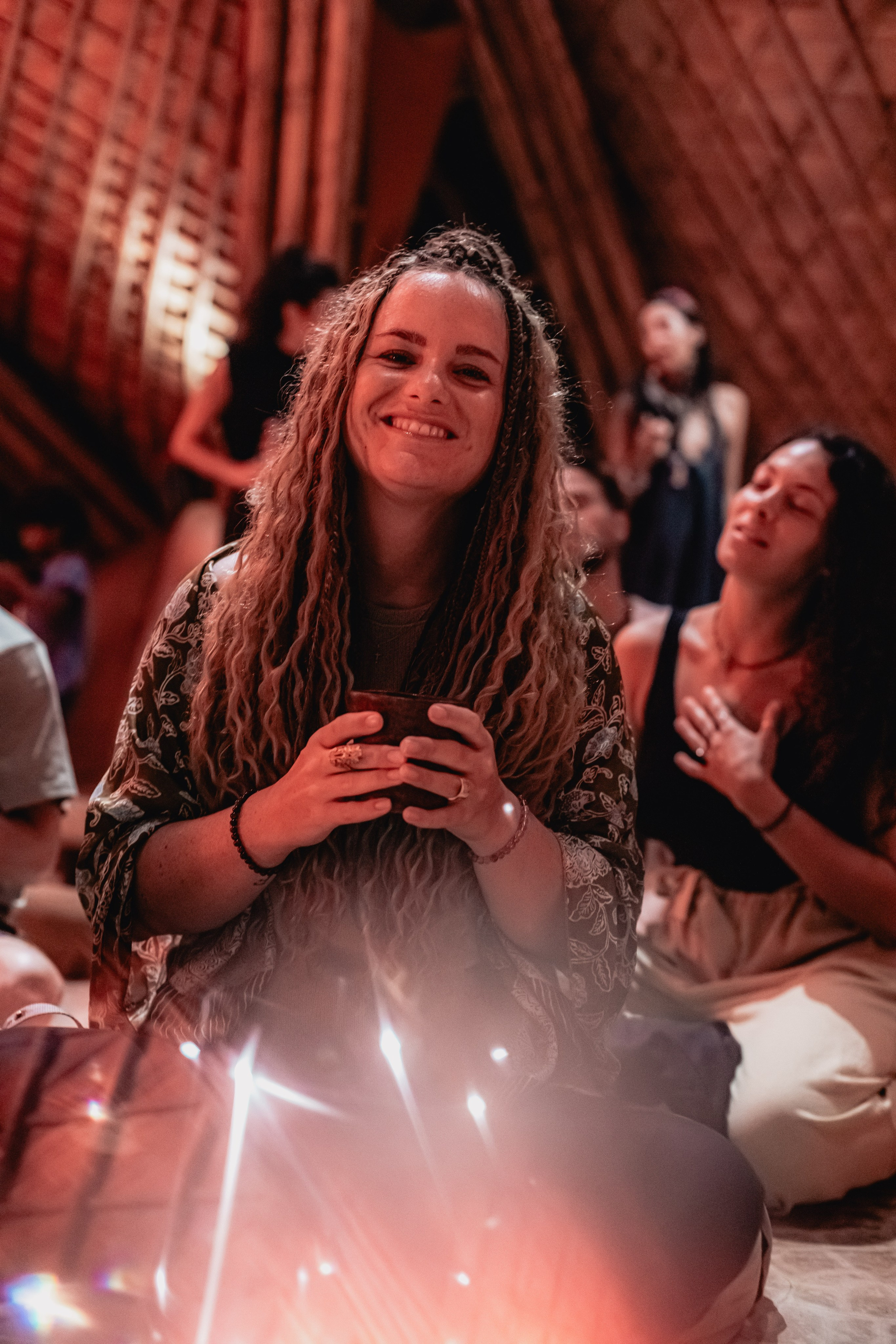 Cacao ceremony Full moon jan w Juan. Mariam Bagdasaryan