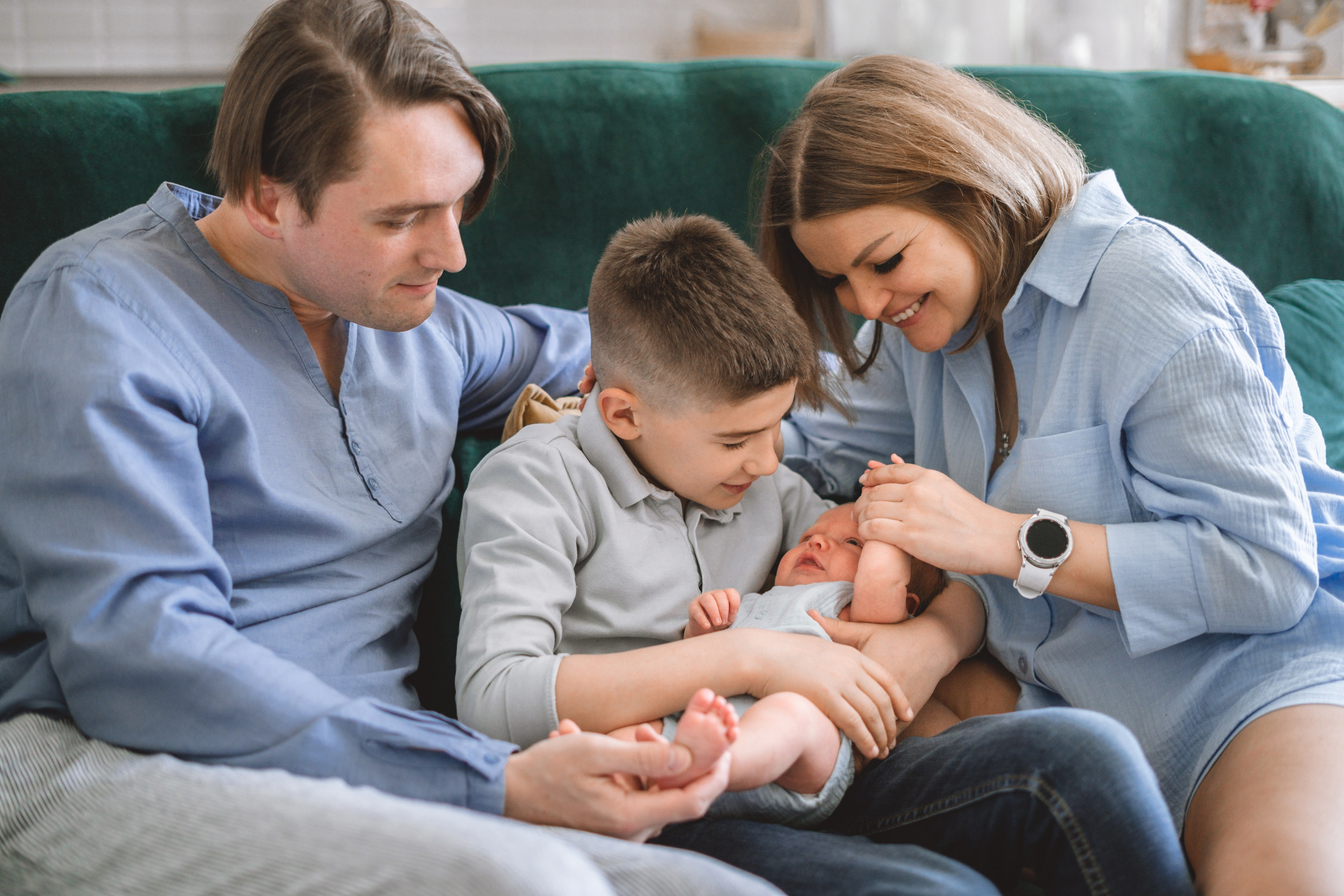 Демид и семья. Семейный фотограф Ольга Мишустина в Самаре