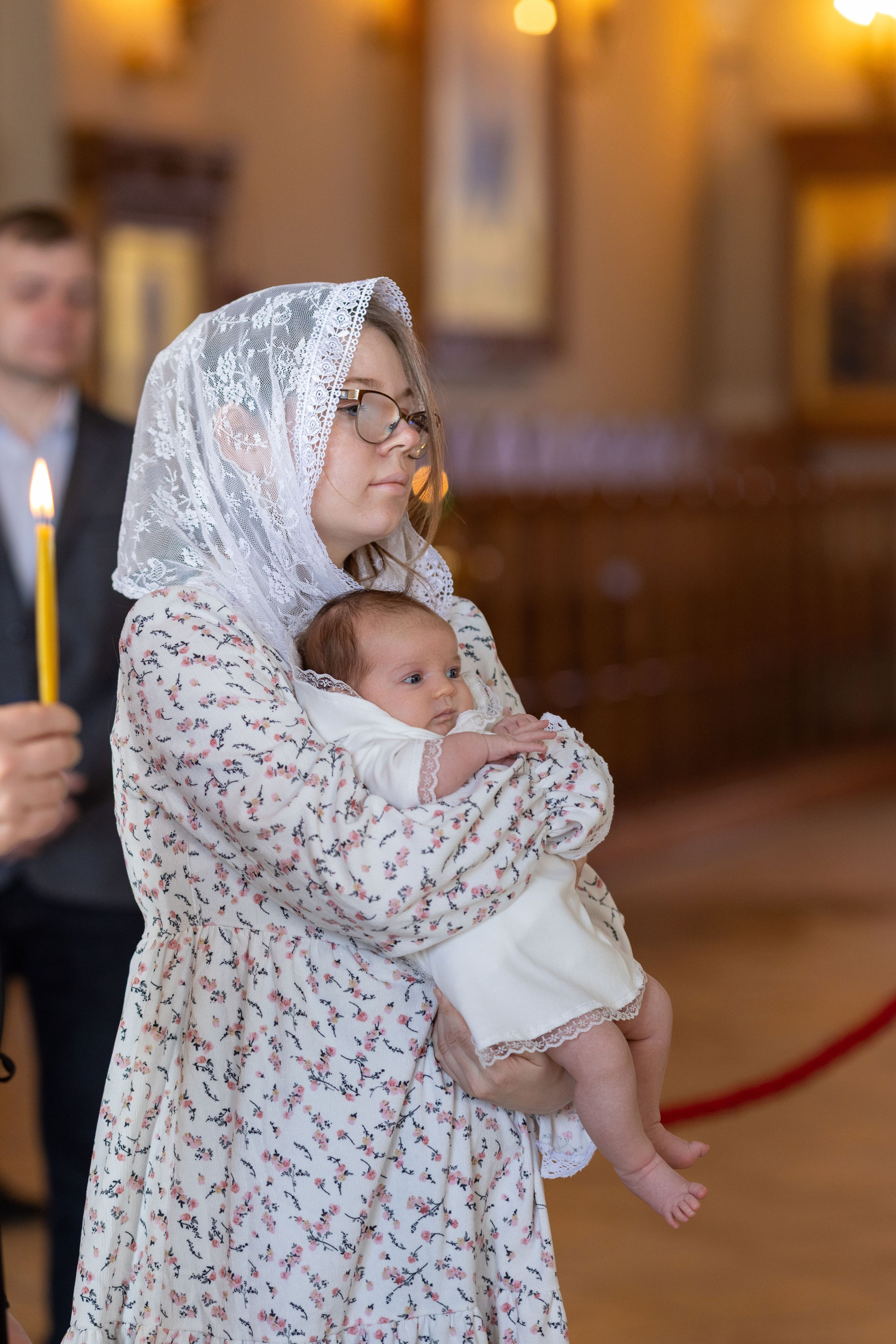 Крещение Милании. Семейный и детский фотограф Анна Петракова
