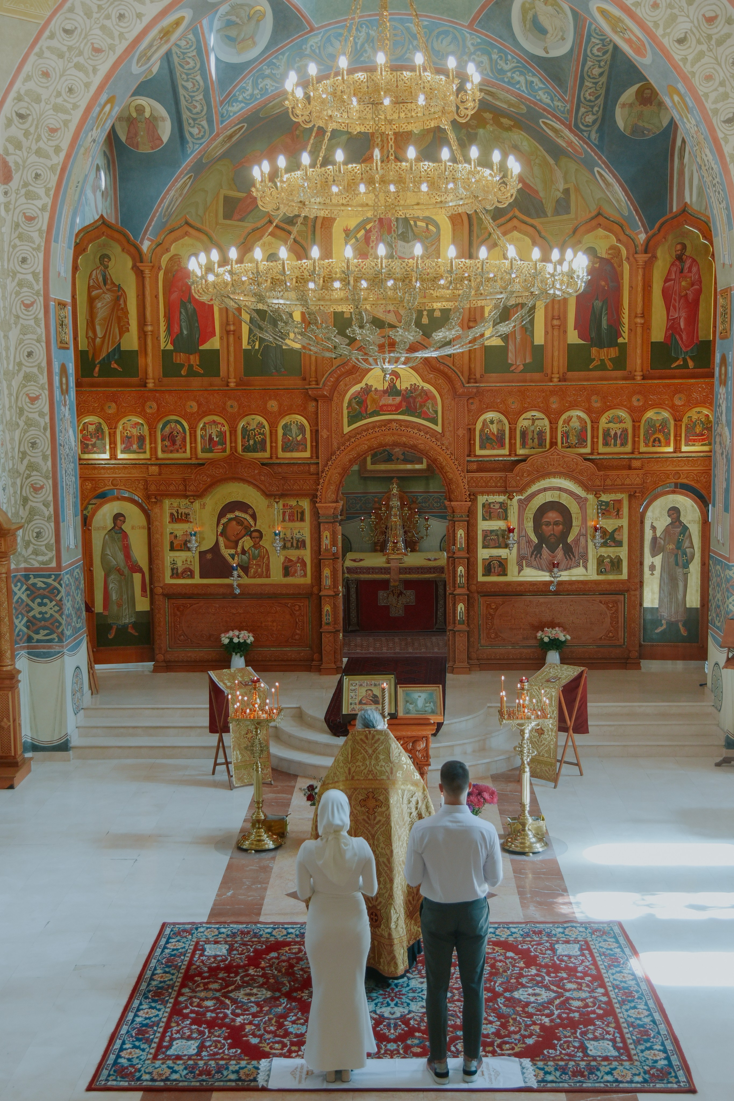 Венчание в Храме Новомучеников и Исповедников Российских. Фотограф Лола Волна, город Москва