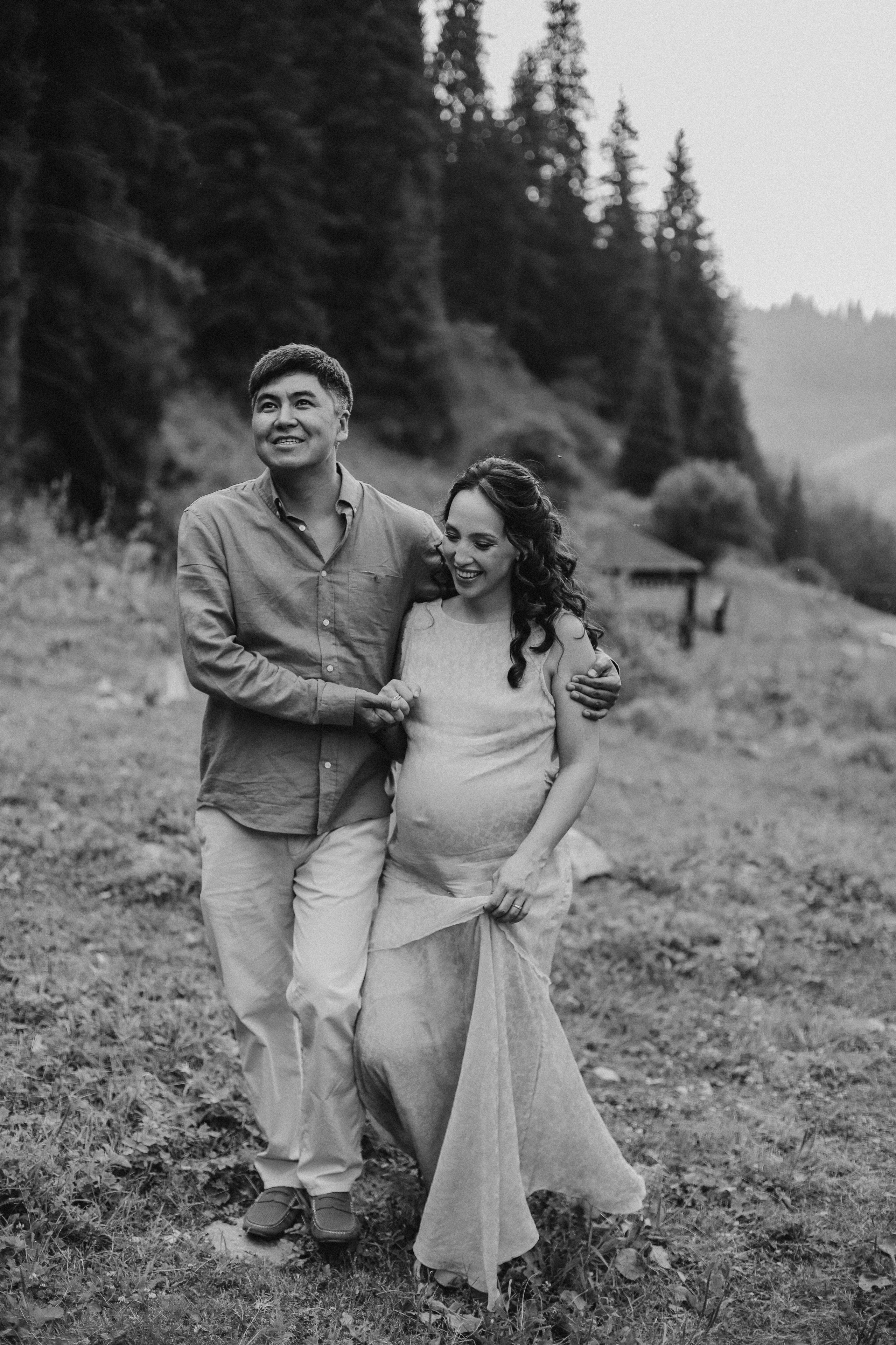 В горах. Фотограф в Алматы и Москве Даша Пушкина