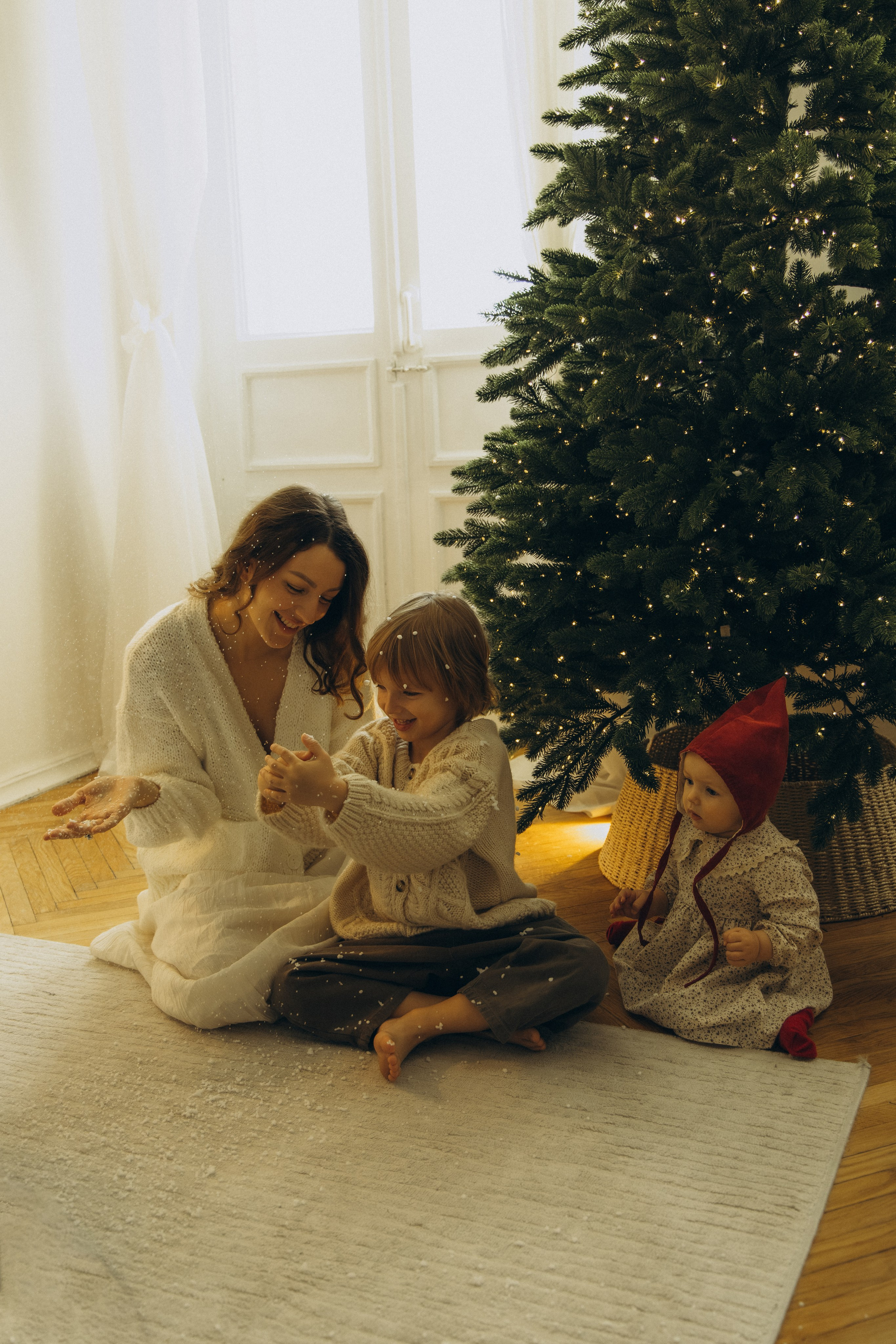 Теплая новогодняя история. Семейный фотограф в Москве Лоншакова Кристина