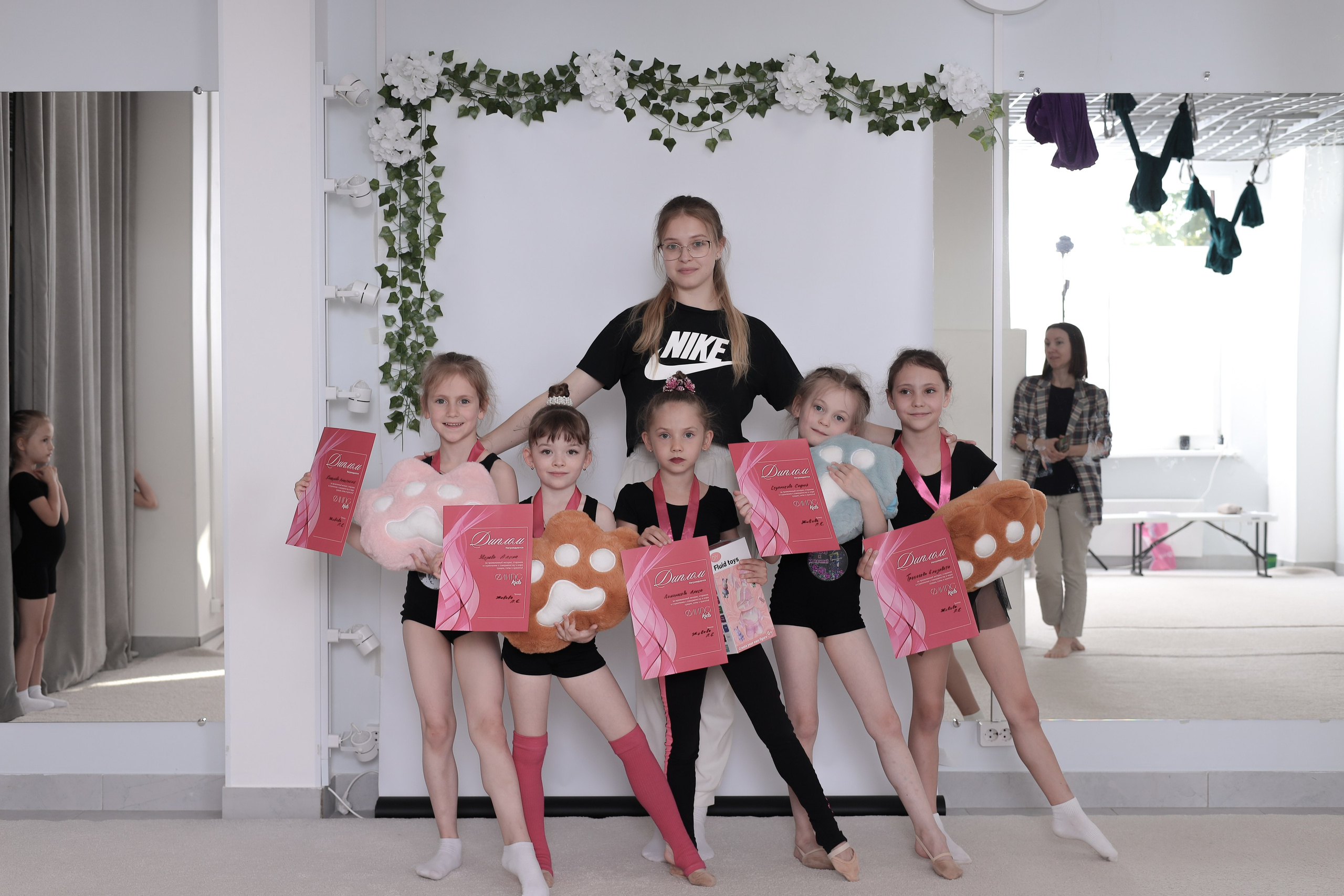 Открытый урок гимнастика. Фотограф Надршина Лилия