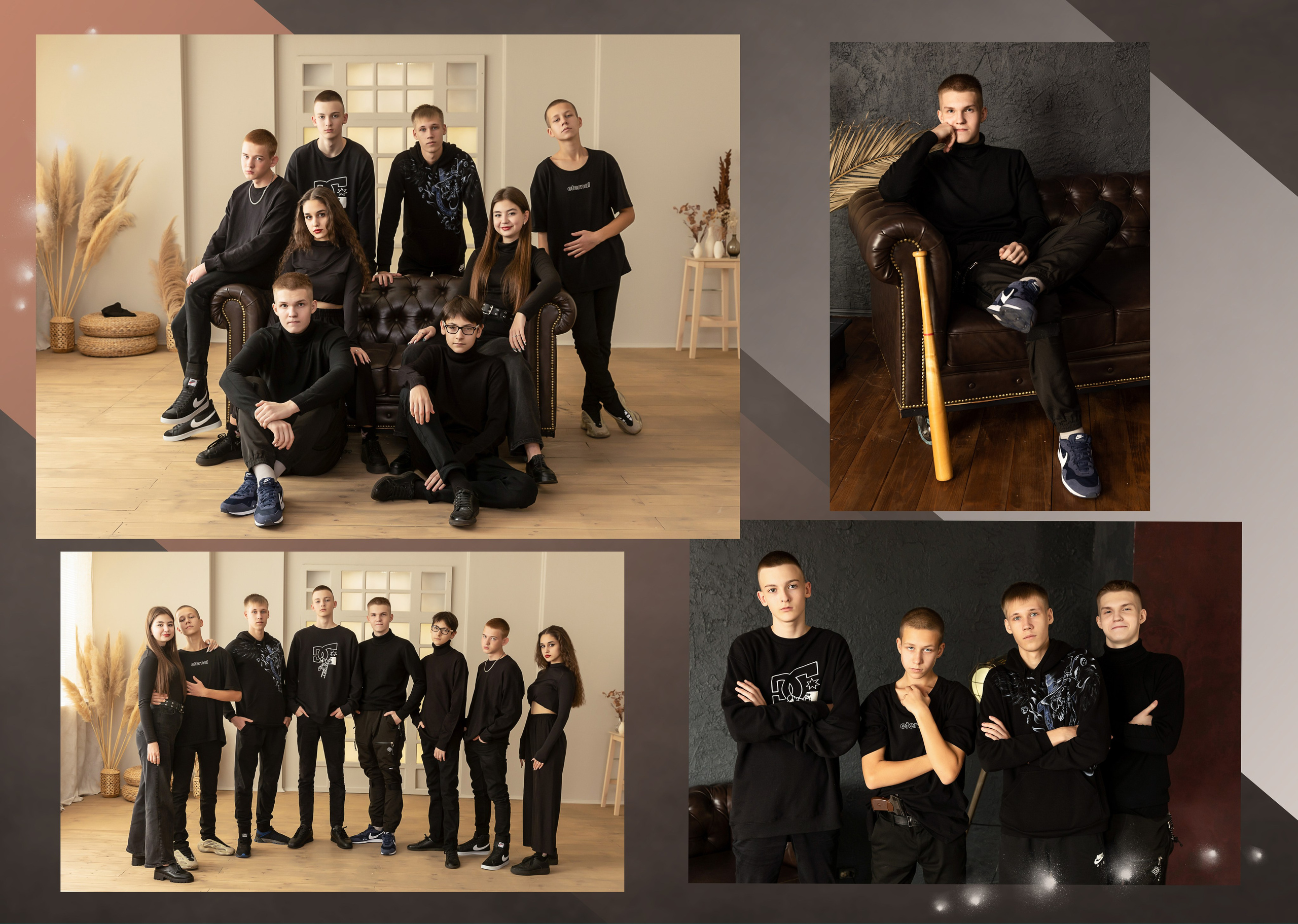 ^ пример Альбом БАЗОВЫЙ 7 разворотов 4 фотосессии. Семейный, детский, школьный фотограф в Благовещенске Яна Белоусова