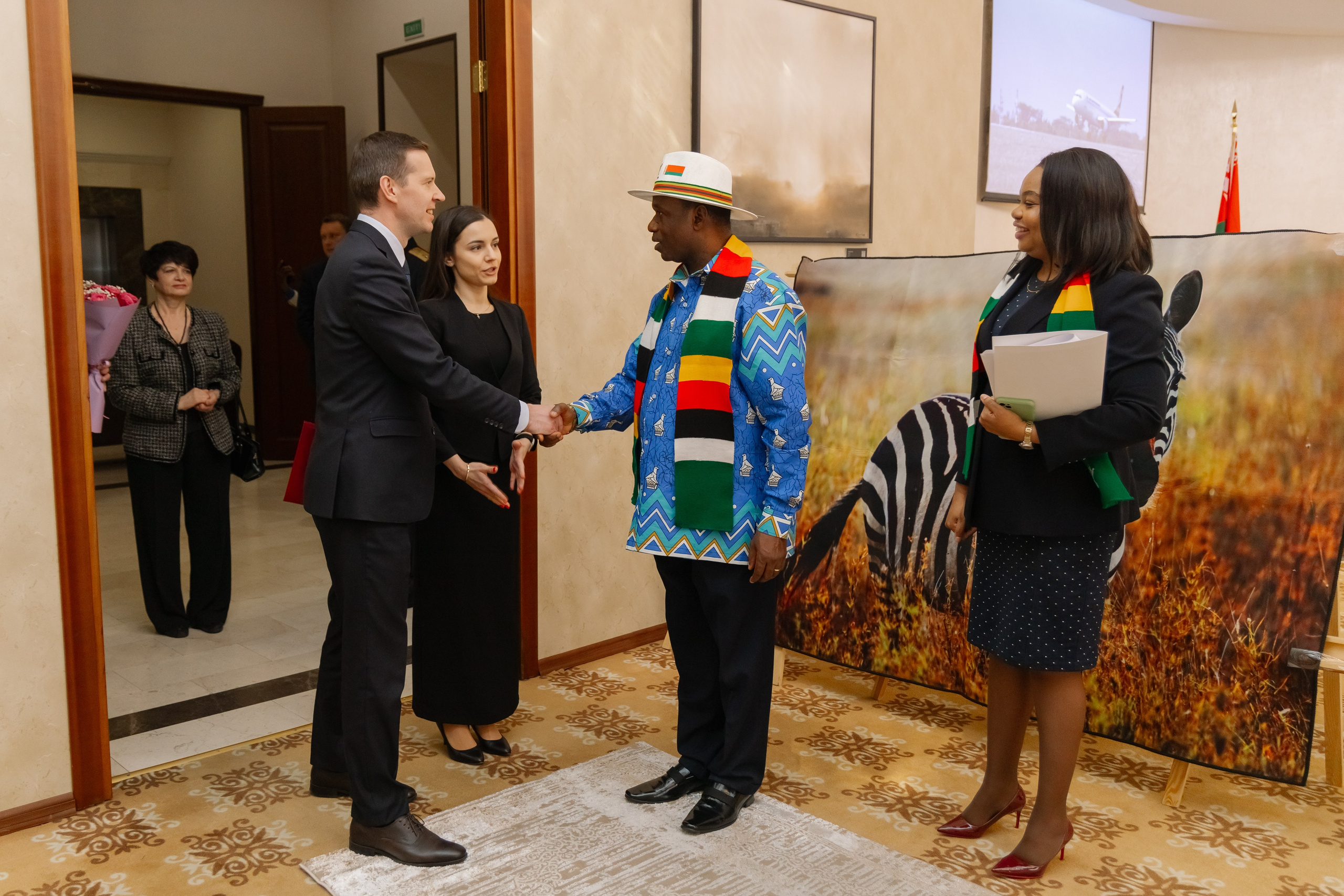 Фотосъемка делегации Посольства Зимбабве в Минске. Свадебный фотограф в Минске/Беларуси Сергей Спиридонов