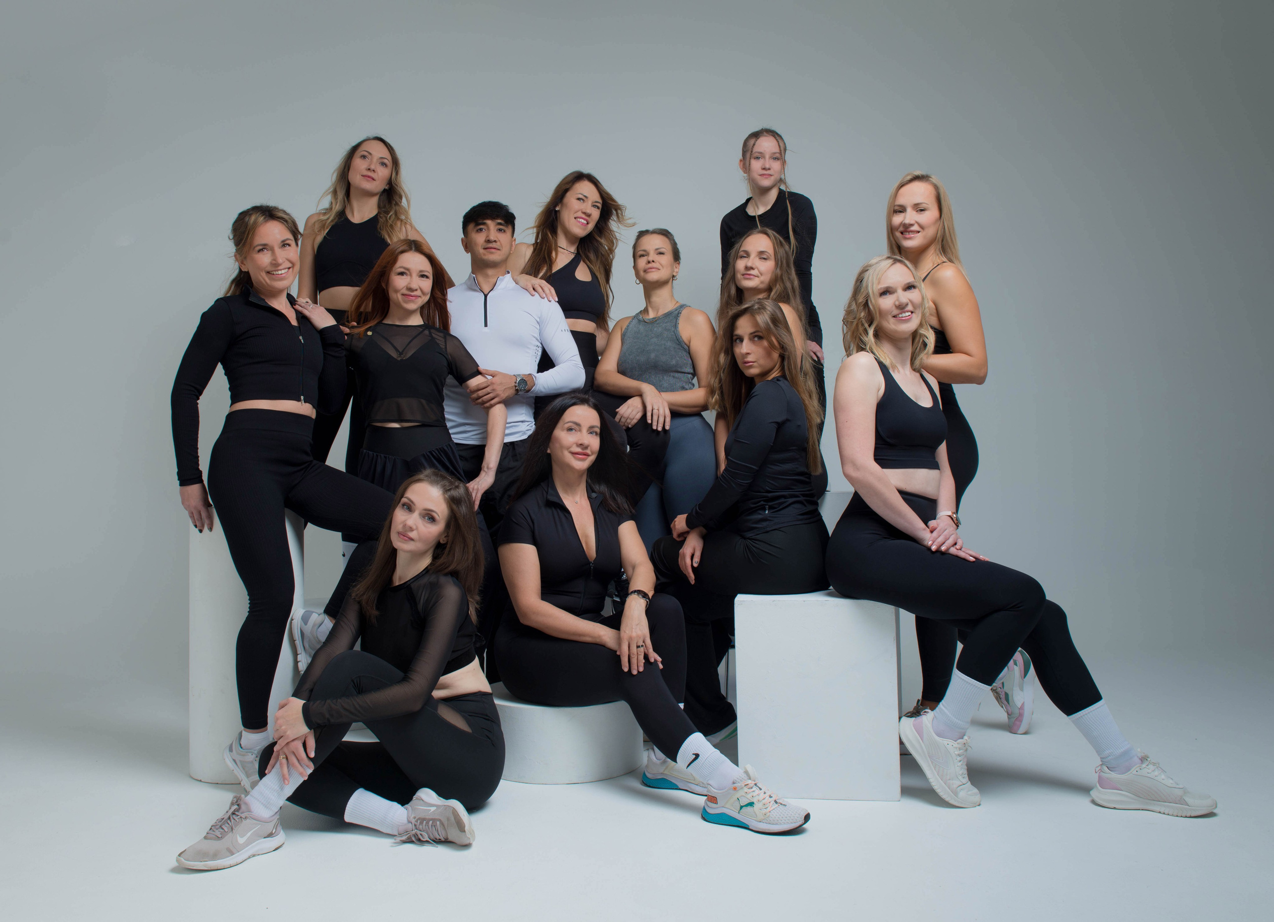 GoFit_фитнес команда контент съёмка. Фотограф Санкт-Петербург