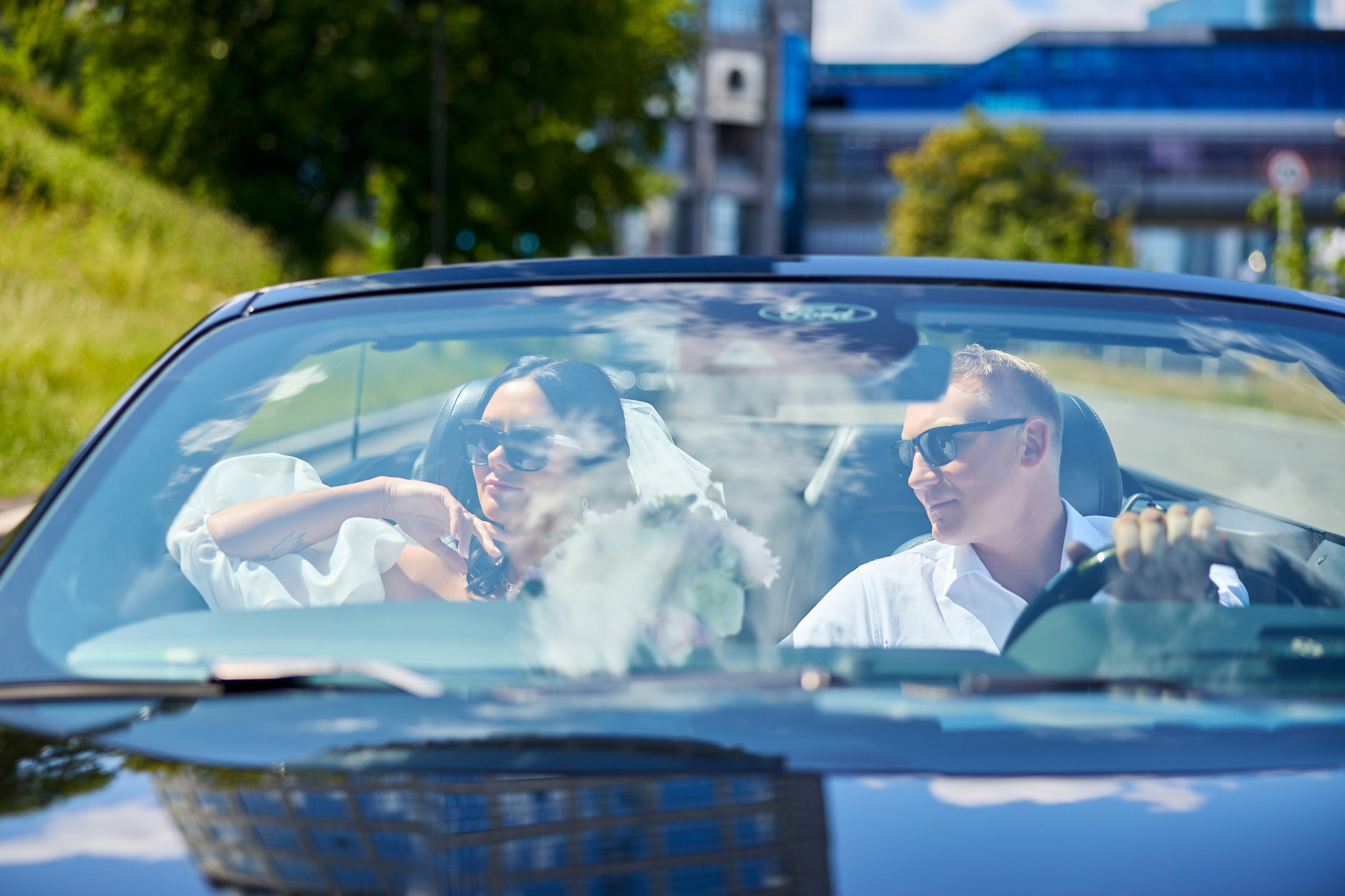 Свадебная фотосессия в Москва-Сити. Свадебный фотограф Сергей Колбинский
