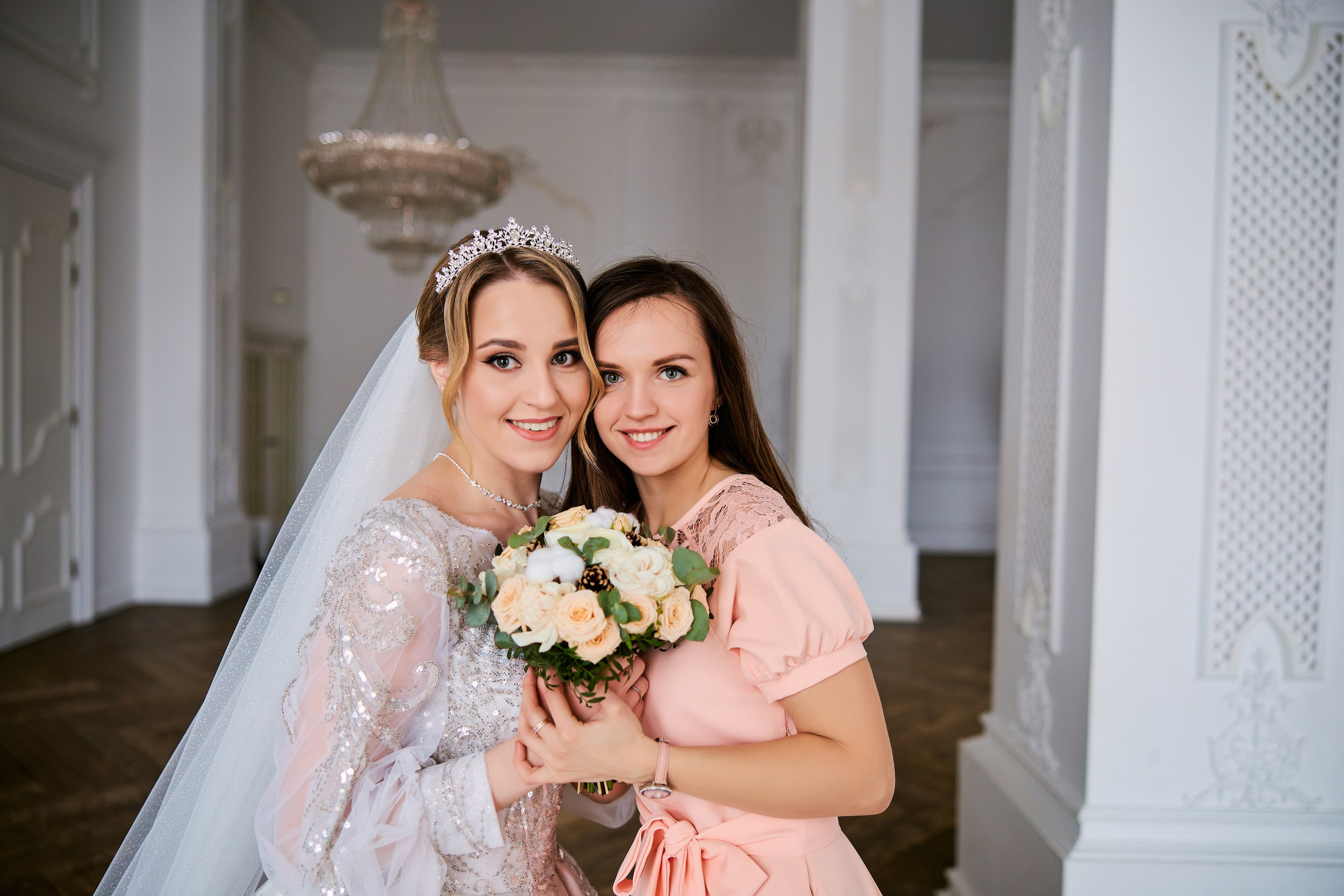 Свадебная фотосессия в студии. Свадебный фотограф Сергей Колбинский