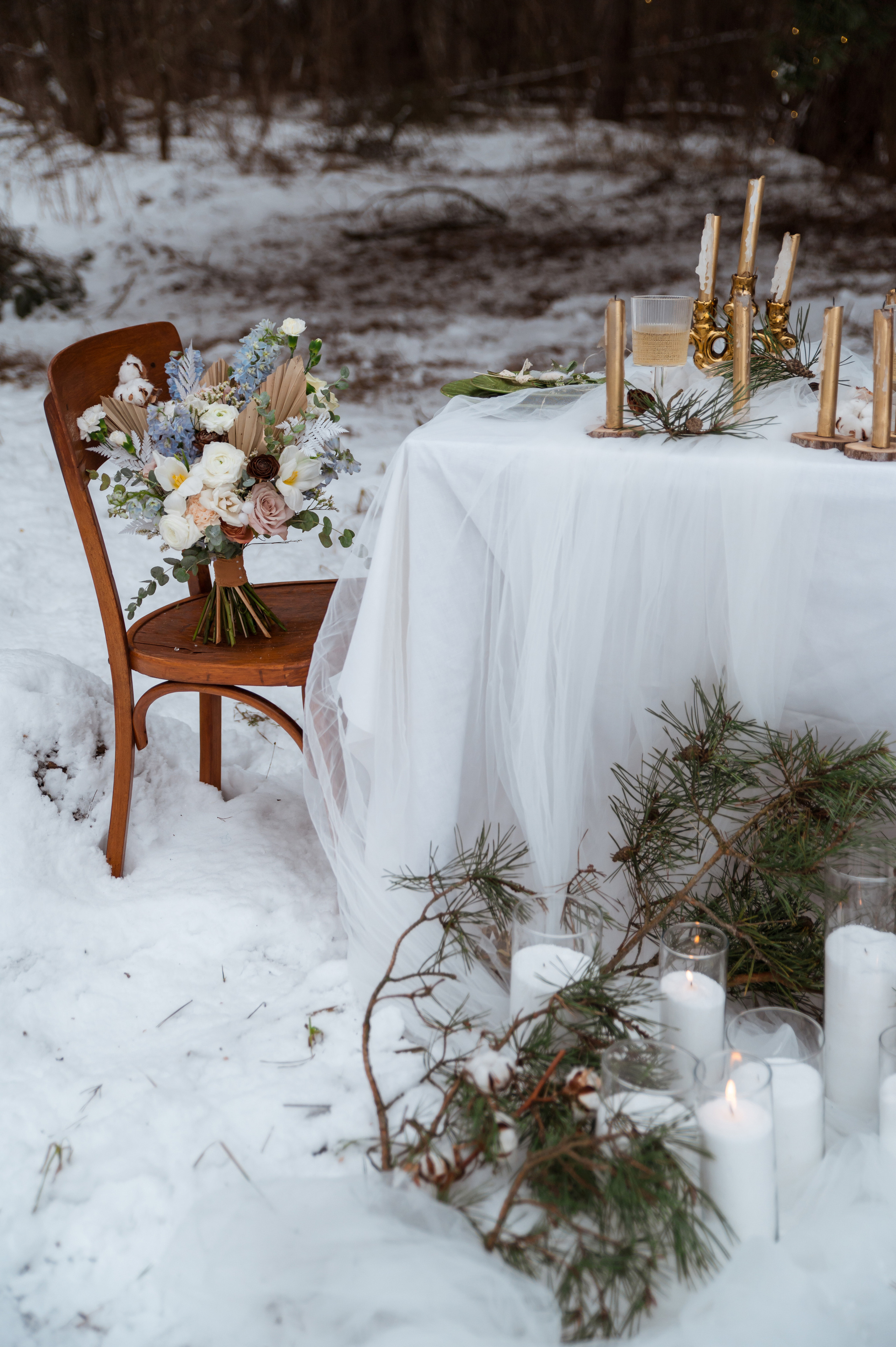 Зимняя сказка. Свадебный и портретный фотограф в Белгороде Олеся Гавшина