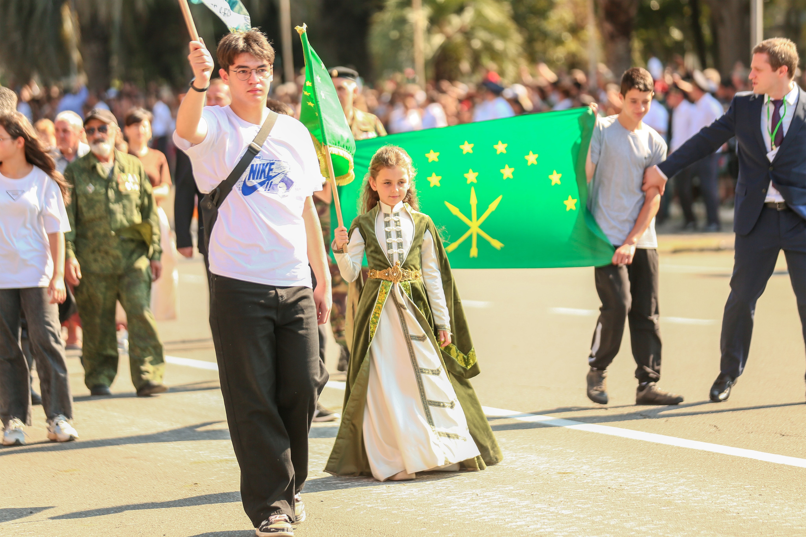 30-летие Дня Победы и Независимости Абхазии. Свадебный и семейный фотограф в Абхазии Эля Цишба