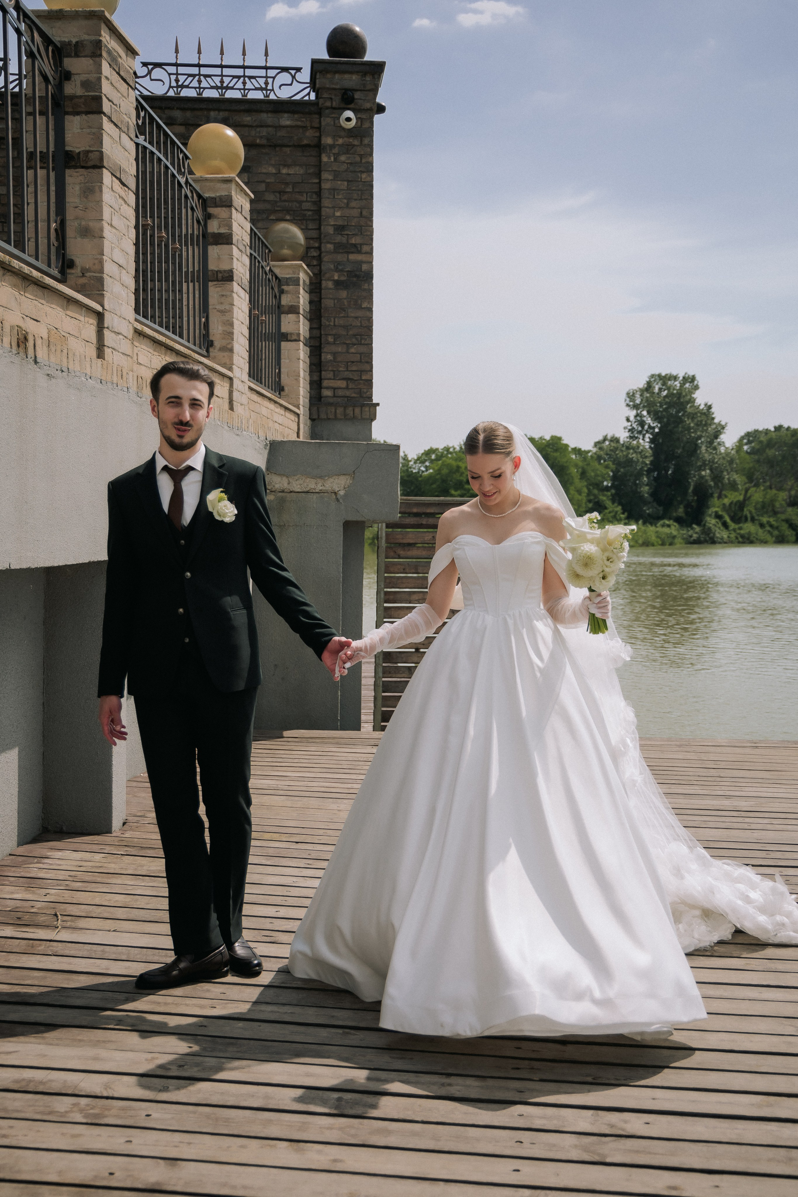 Свадебный день Лины и Роберта. Свадебная фотография. Арина Рубах