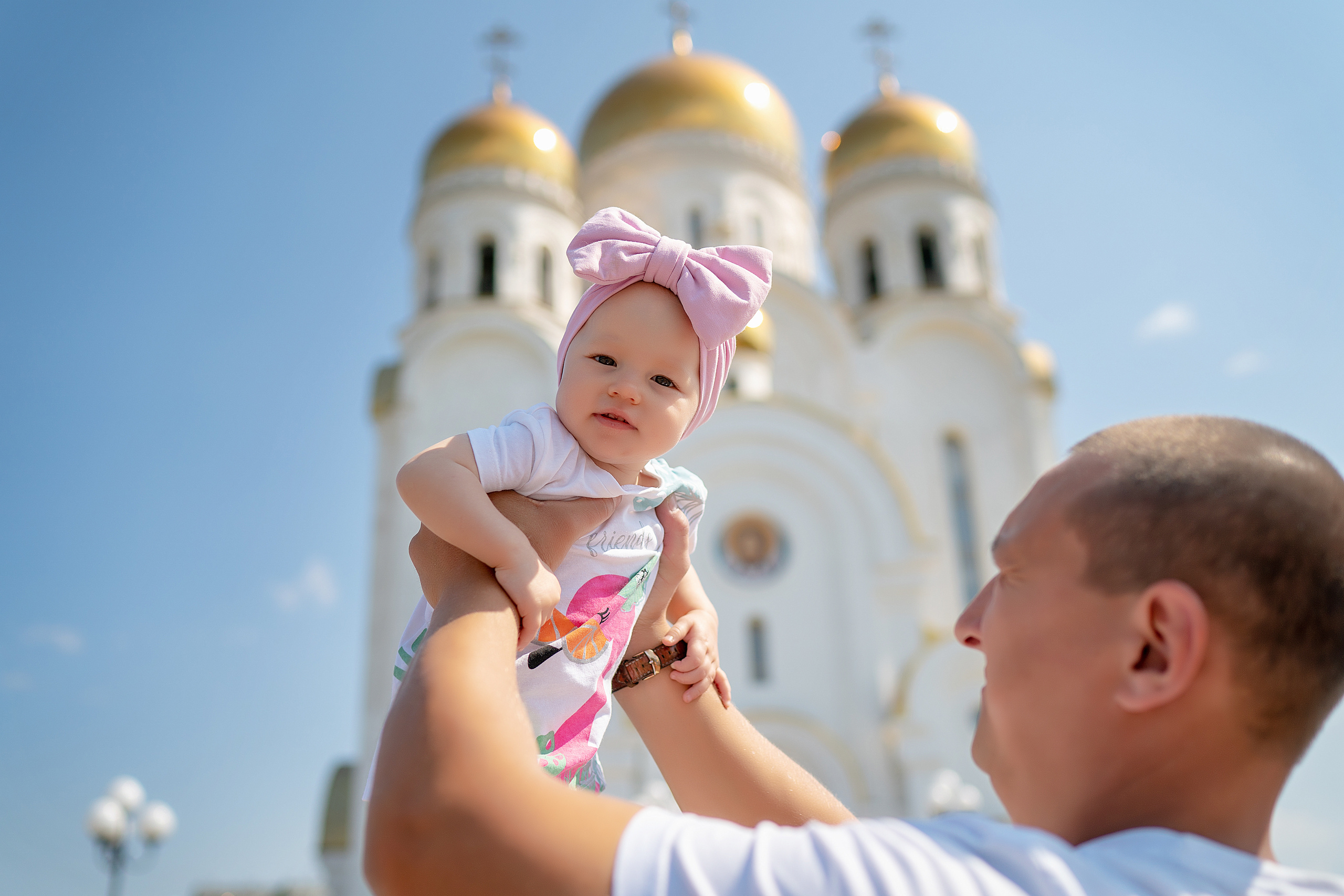 Таинство Крещения Марии Храм Рождества Христова. Фотограф на Крещение и Венчание в Красноярске Рамазанова Юлия