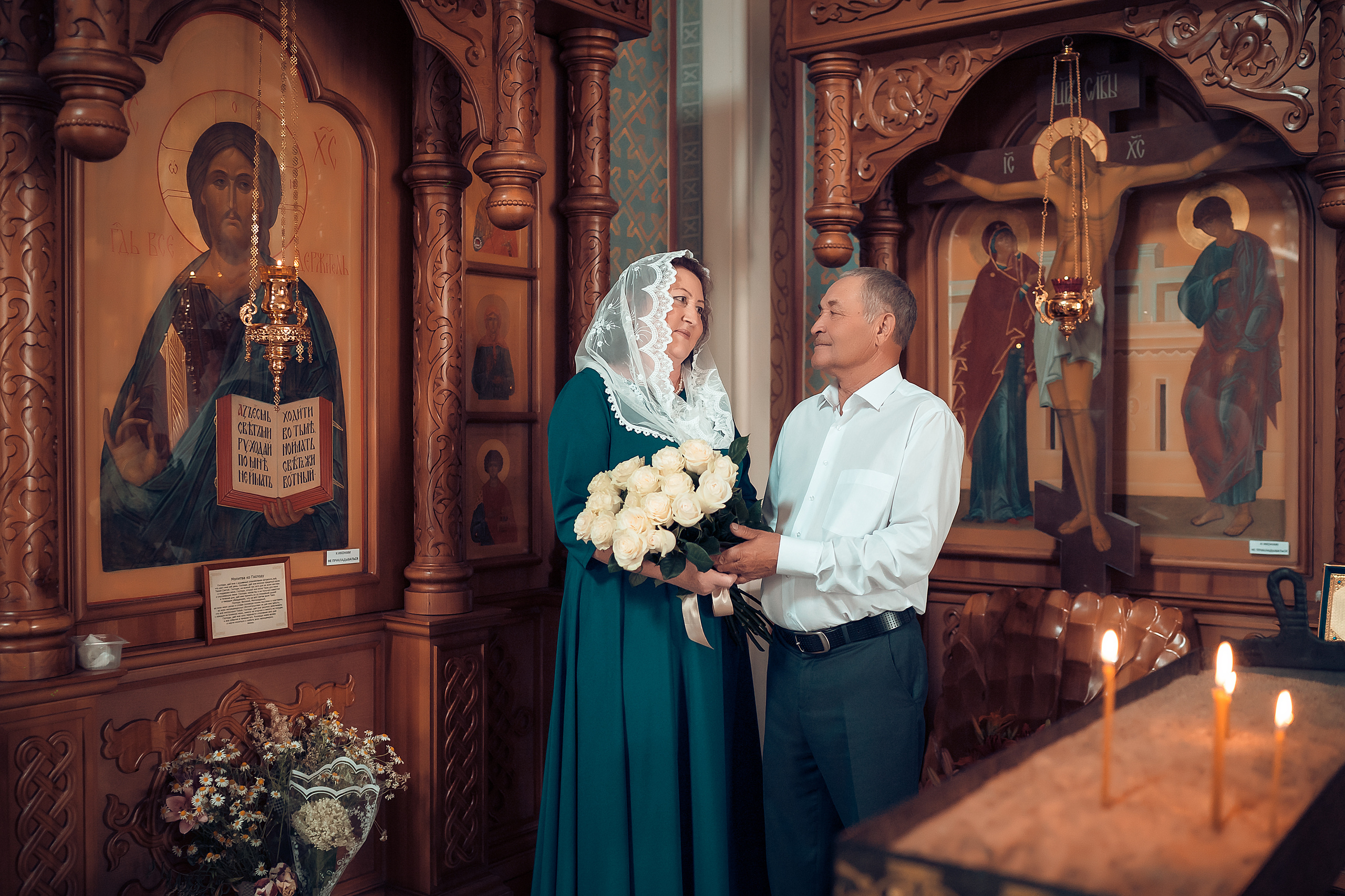 Венчание Вячеслава и Зинаиды. Фотограф на Крещение и Венчание в Красноярске Рамазанова Юлия