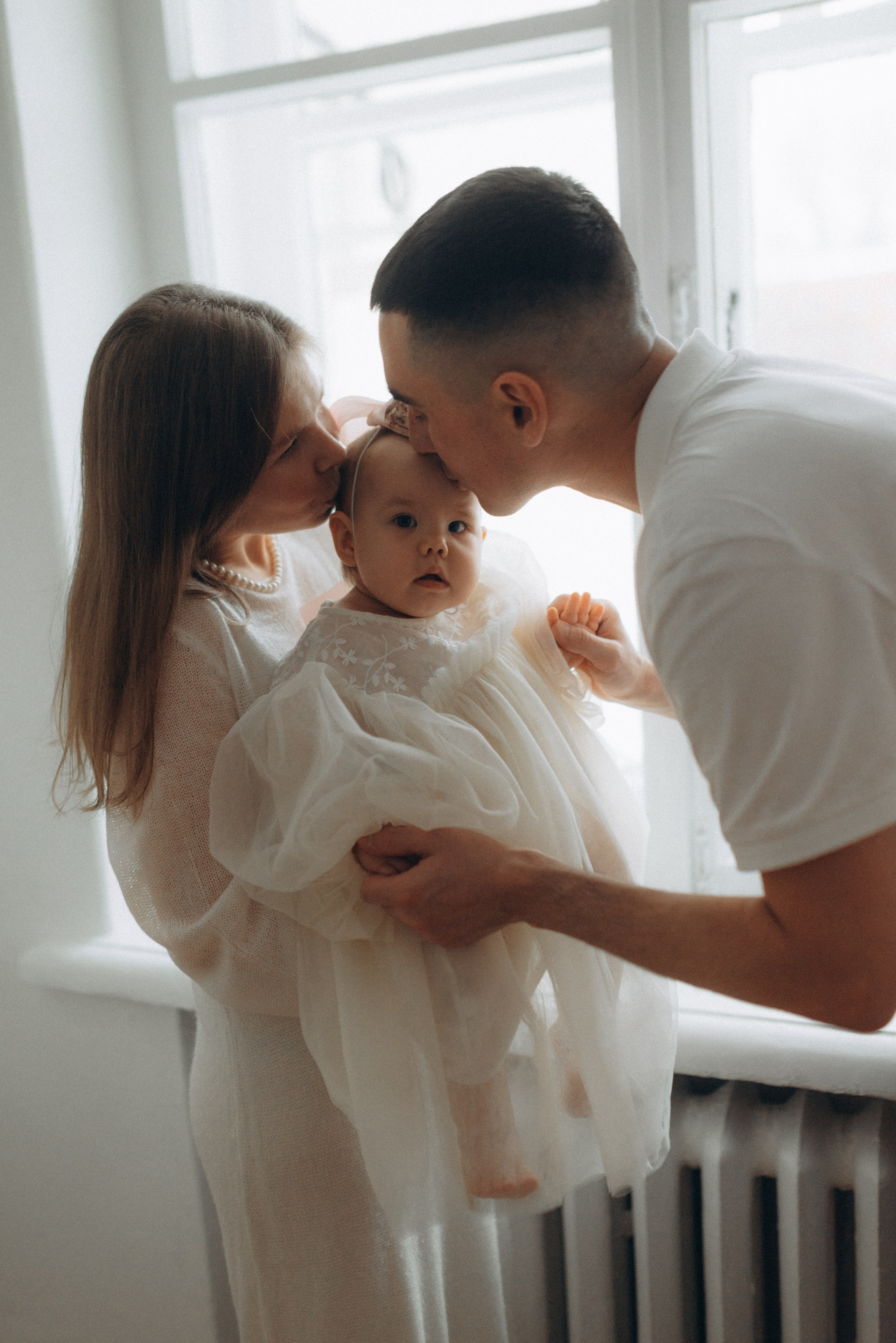 Миша, Алена и малышка Аня. Главная