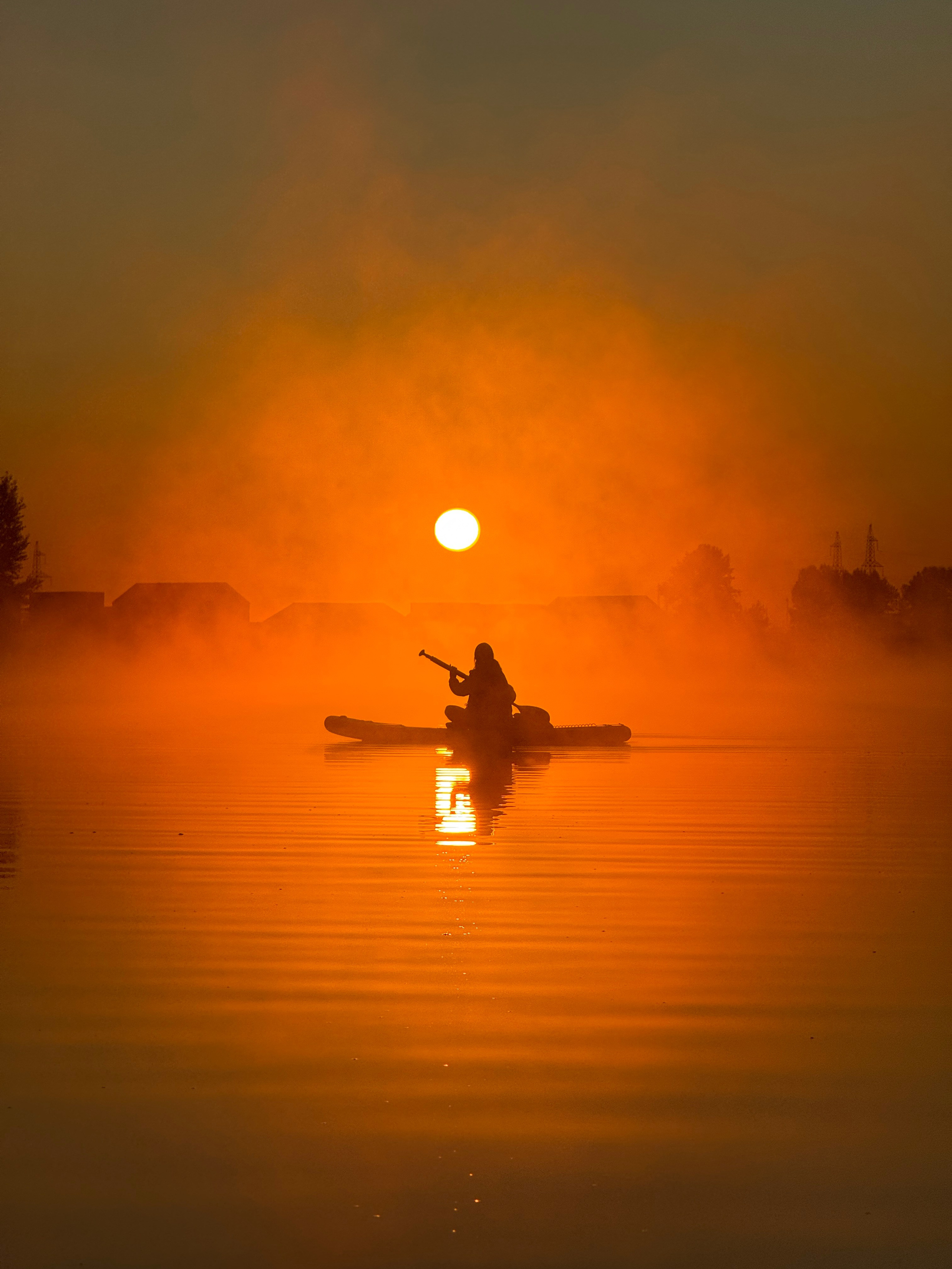 Рассветы на сапбордах в Уфе
