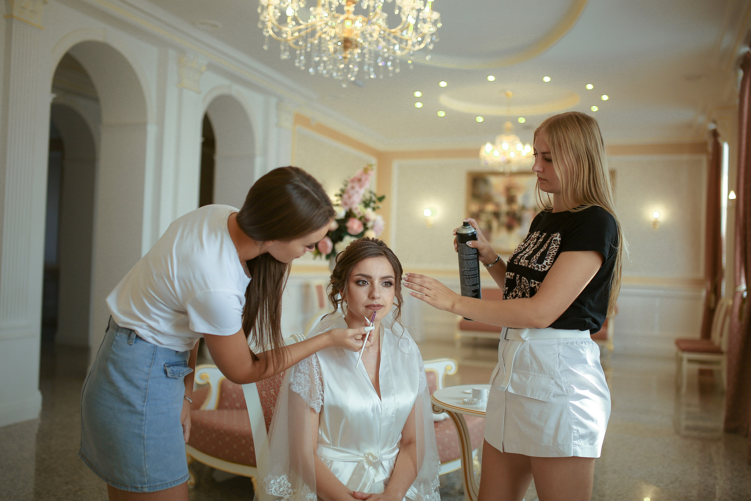 Сборы невесты. DaVideo. Фото. Видео. Свадьба. Омск