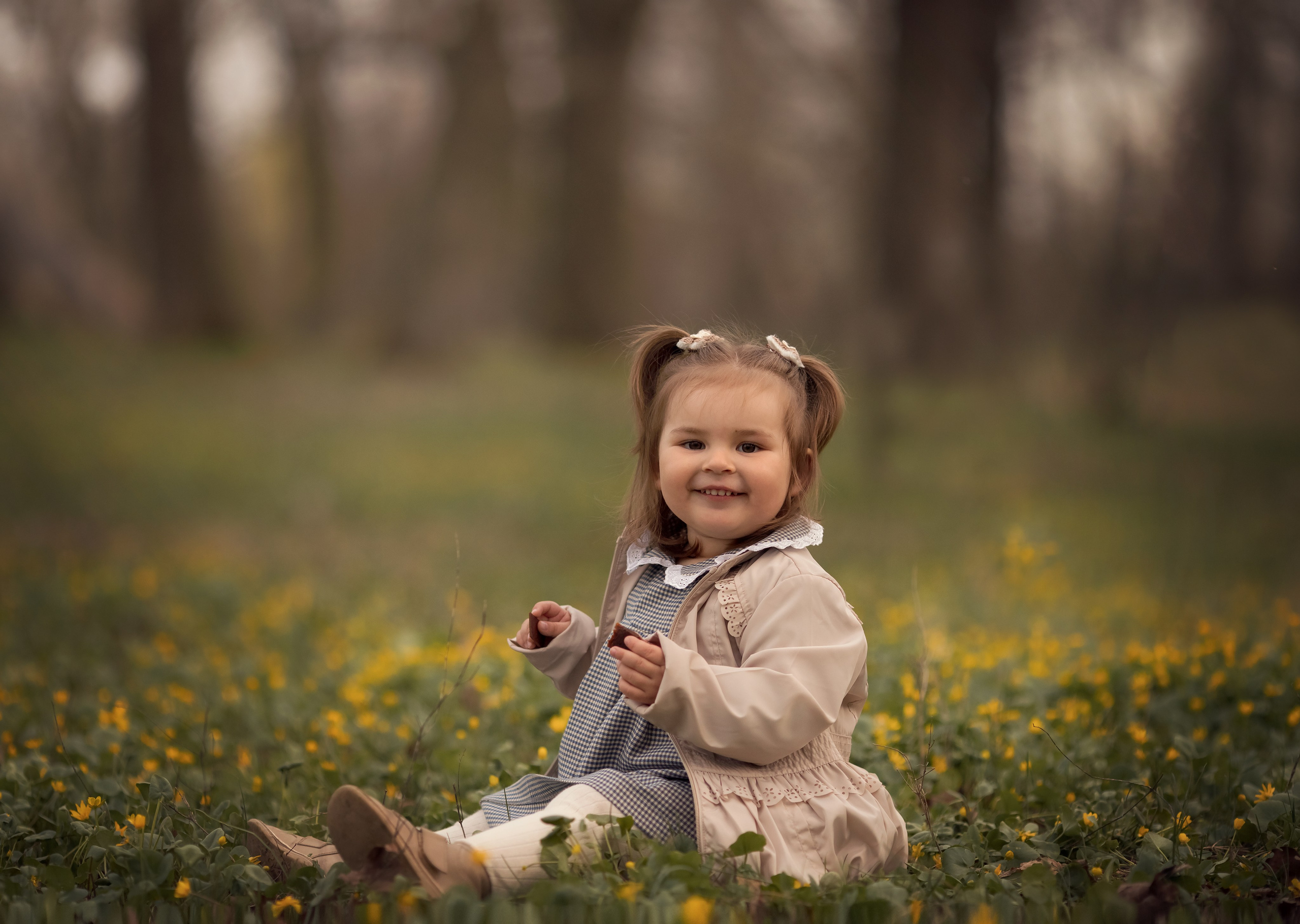 Теплые цвета апреля. Семейный и детский фотограф в Саратове Полина Коткина
