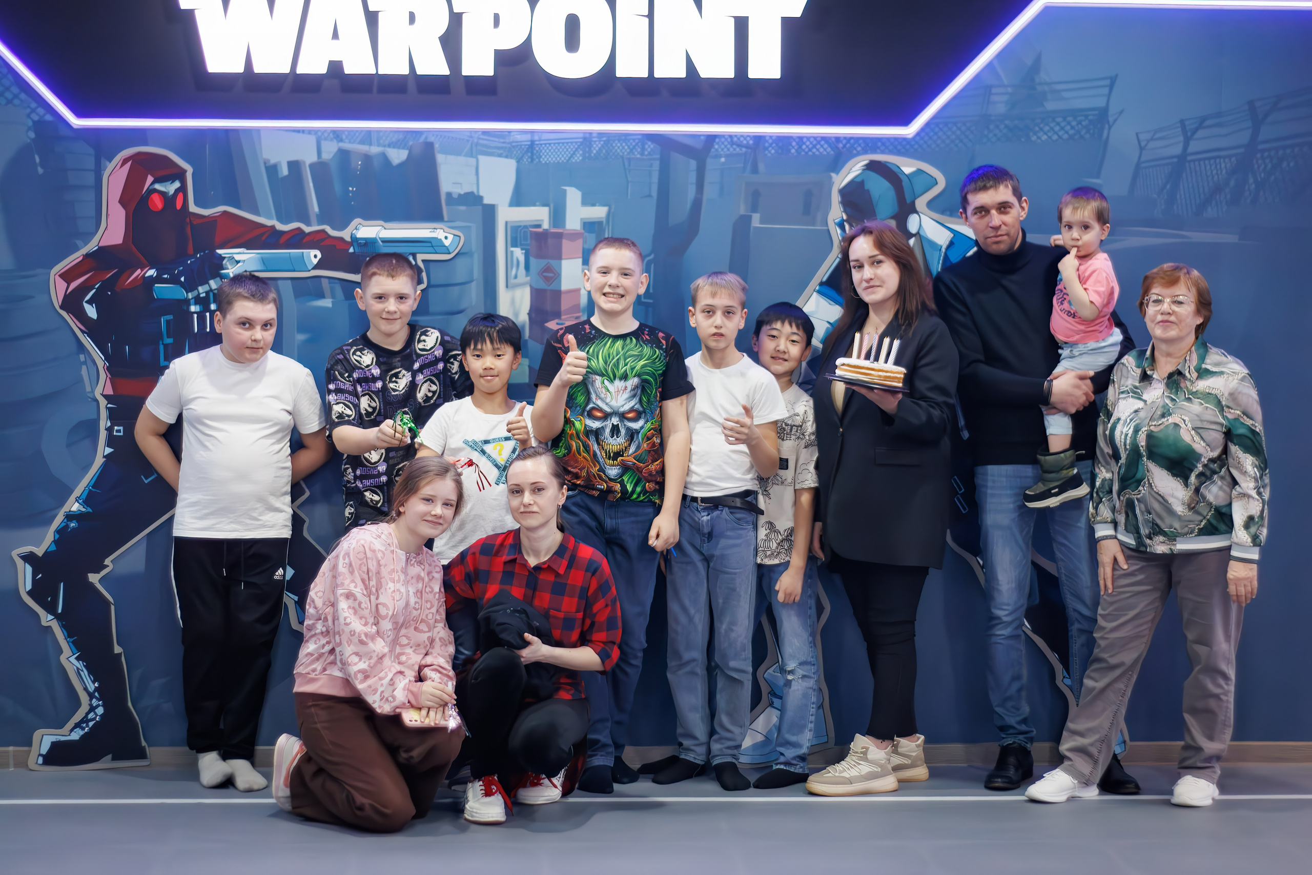 День рождения в VR клубе Warpoint. Фотограф в Южно-Сахалинске Гусаков Евгений