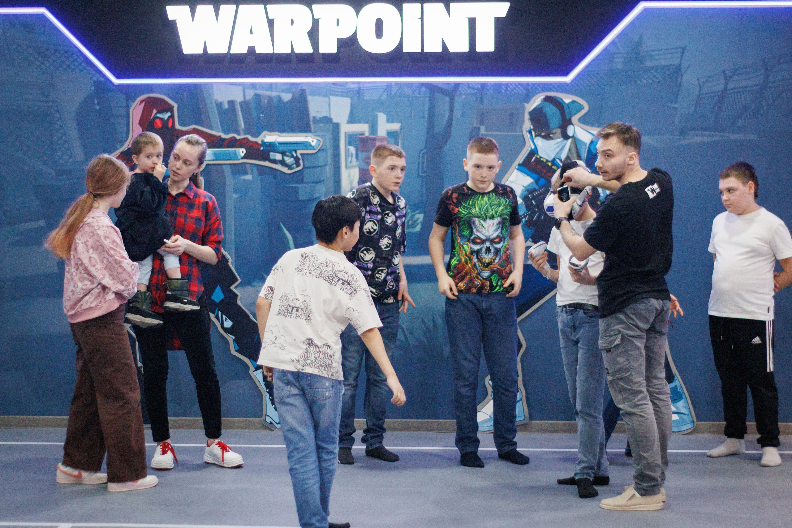 День рождения в VR клубе Warpoint. Фотограф в Южно-Сахалинске Гусаков Евгений