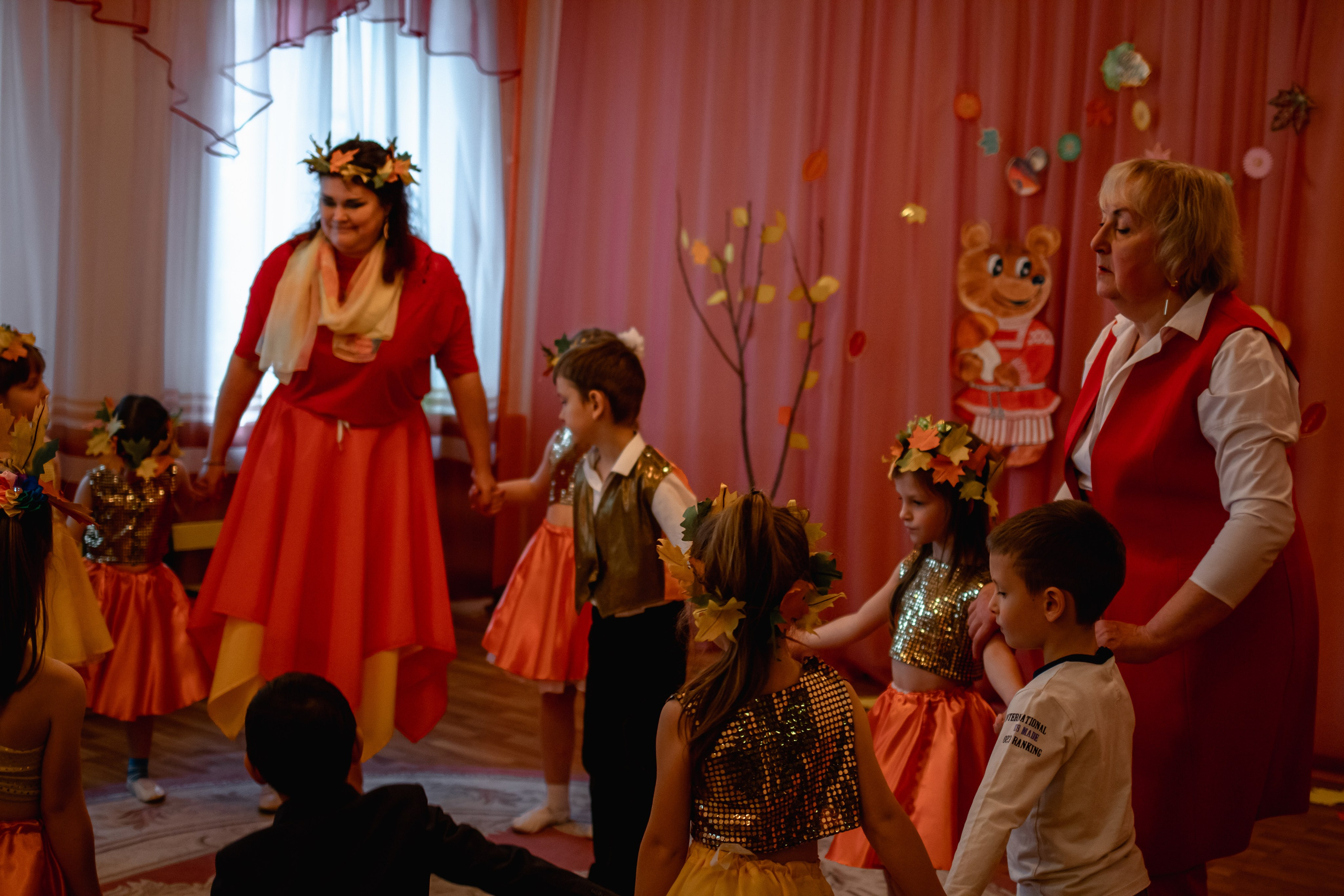 Осенний праздник в детском саду. Маргарита. Семейный фотограф в Минске Приболовец Светлана