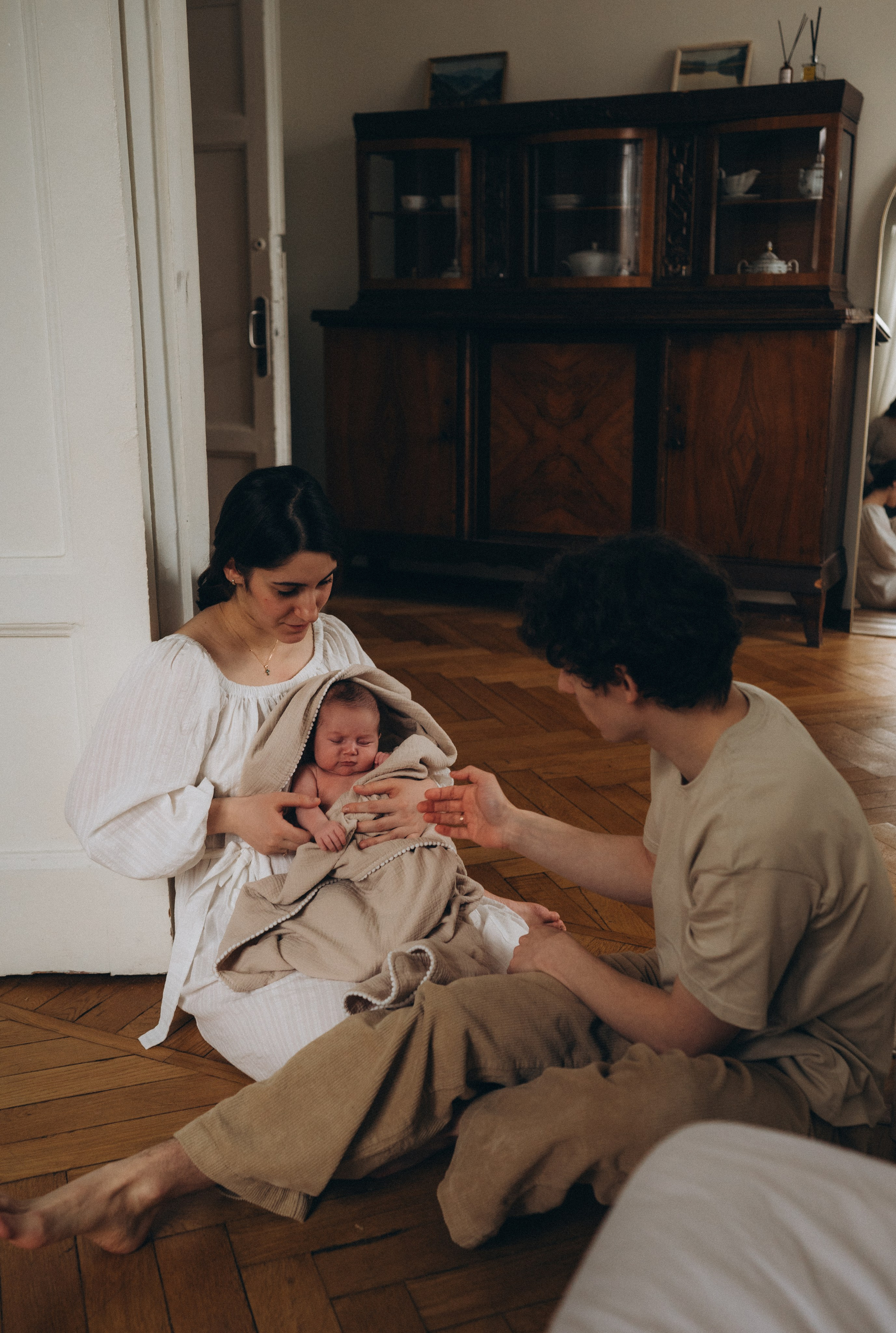 Иван, Таня и малышка. Семейный фотограф Юлия Власова