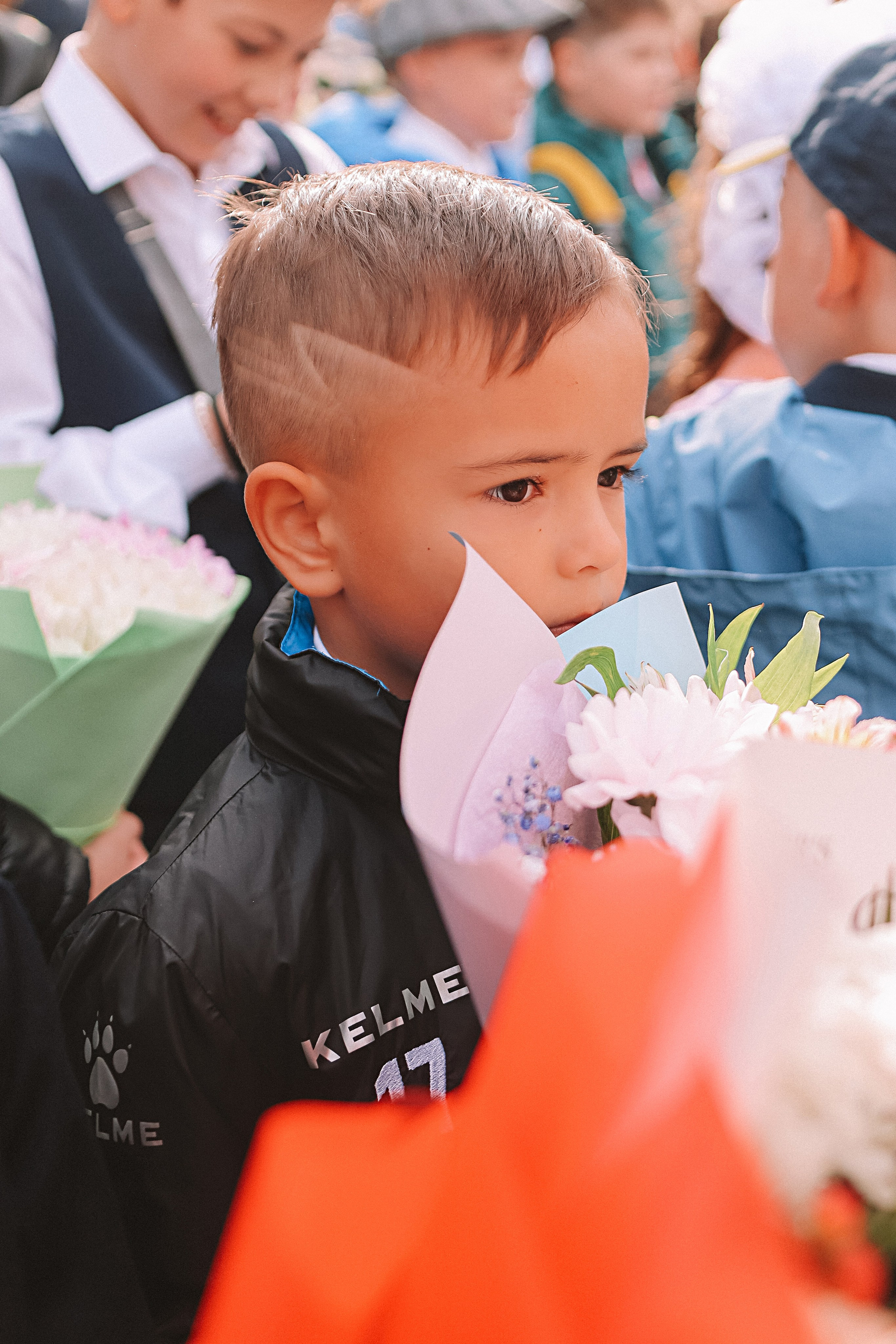 1 сентября линейка+кл час+портреты. Семейный фотограф Тюмень, фотограф на роды Салмина Мария