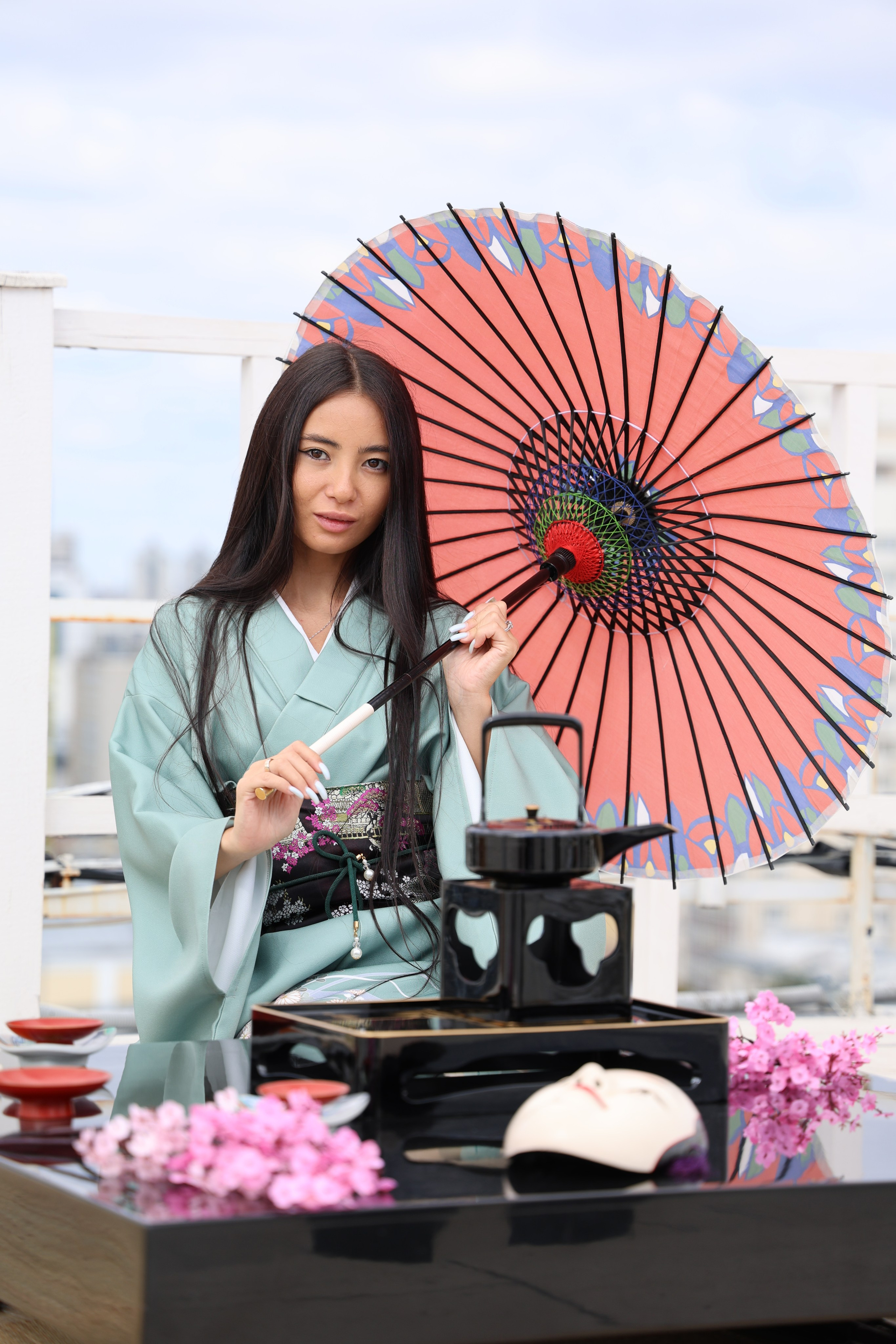 Япония, кимоно, чайная церемония, веер, косплей. Свадебный, семейный, женский и детский фотограф из Екатеринбурга