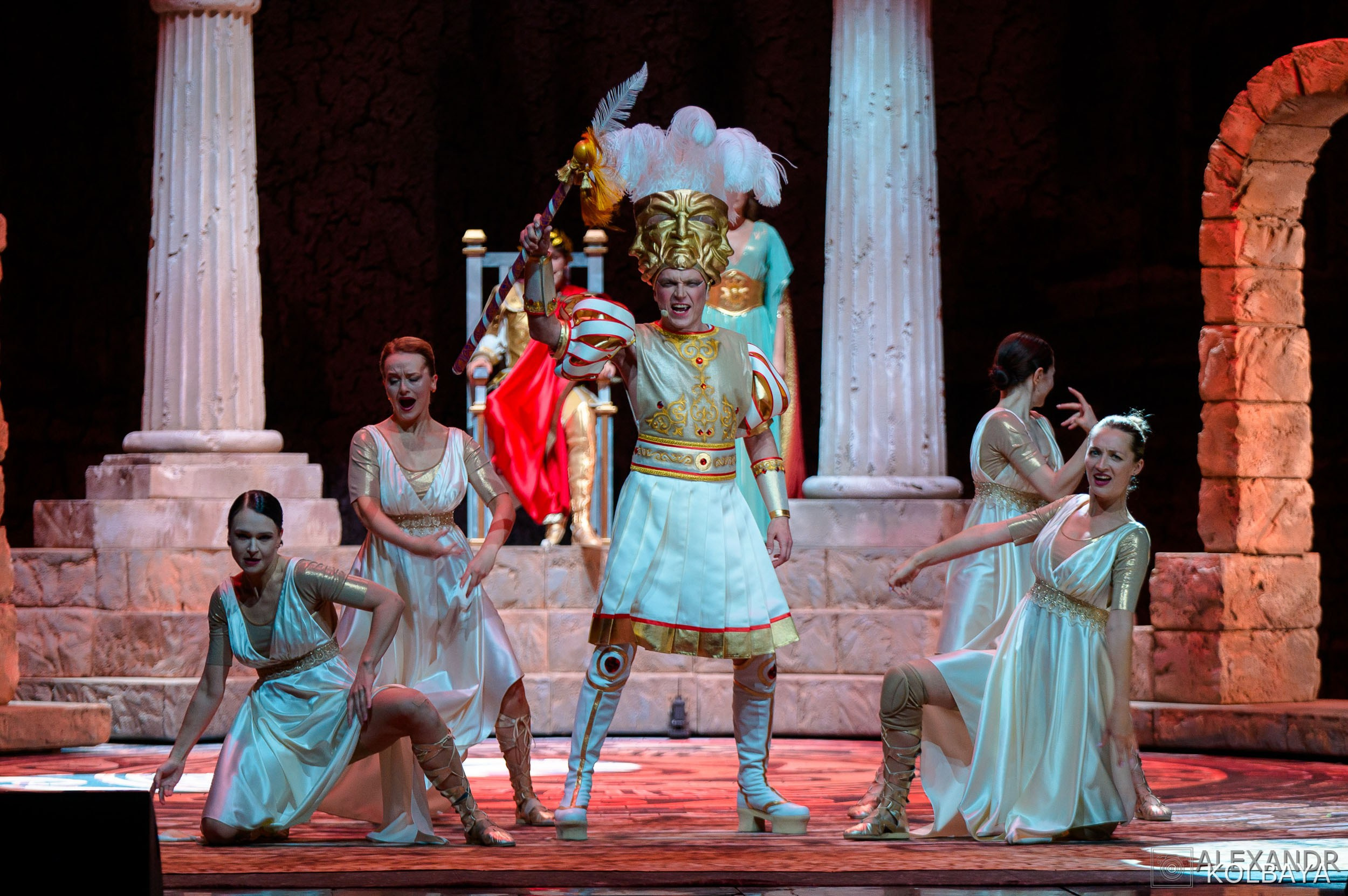 Фоторепортаж со спектакля Гладиатор в Театре Терезы Дуровой. Концертный и театральный репортажный фотограф в Москве Александр Колбая