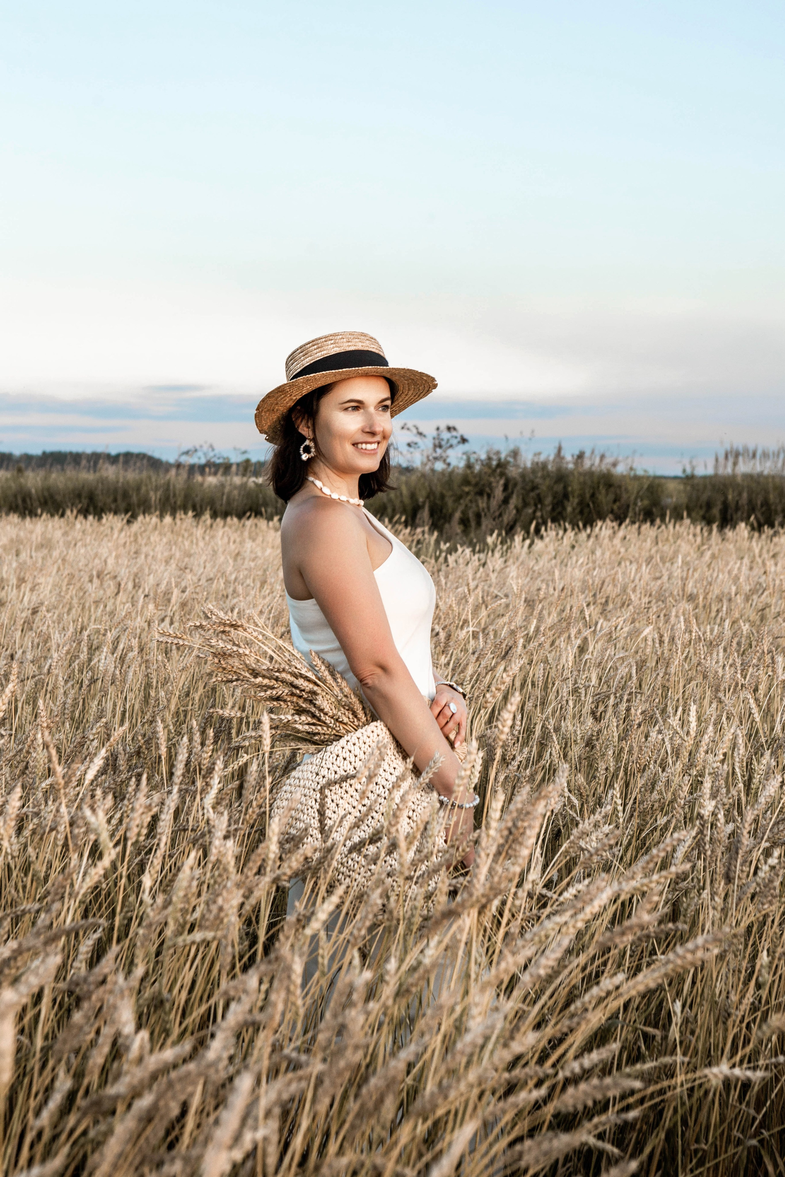 Пшеница на закате. Фотограф Екатерина Голицына