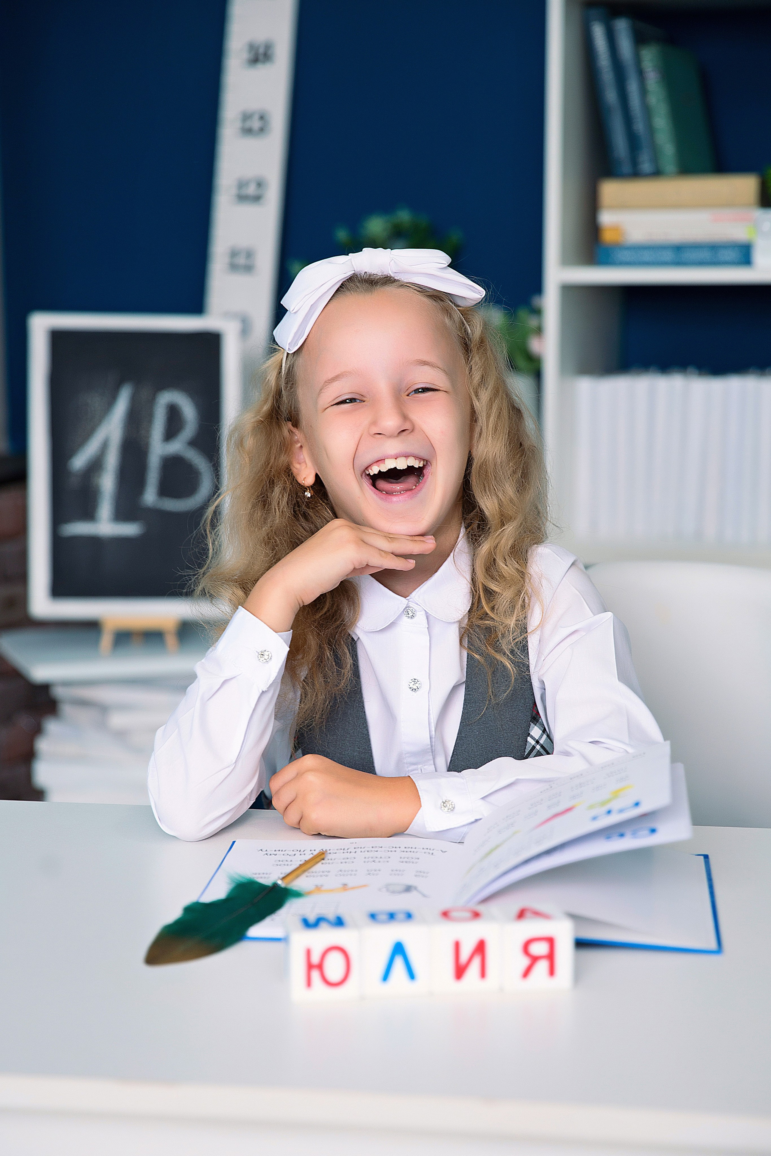 Индивидуальные фотосессии школьников. Детский школьный фотограф в Кемерово Зиновьева Екатерина