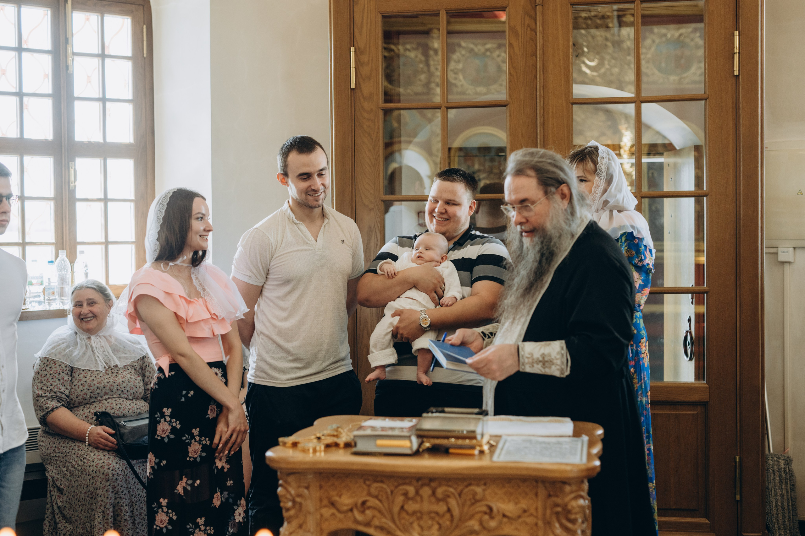 Крещение малышей