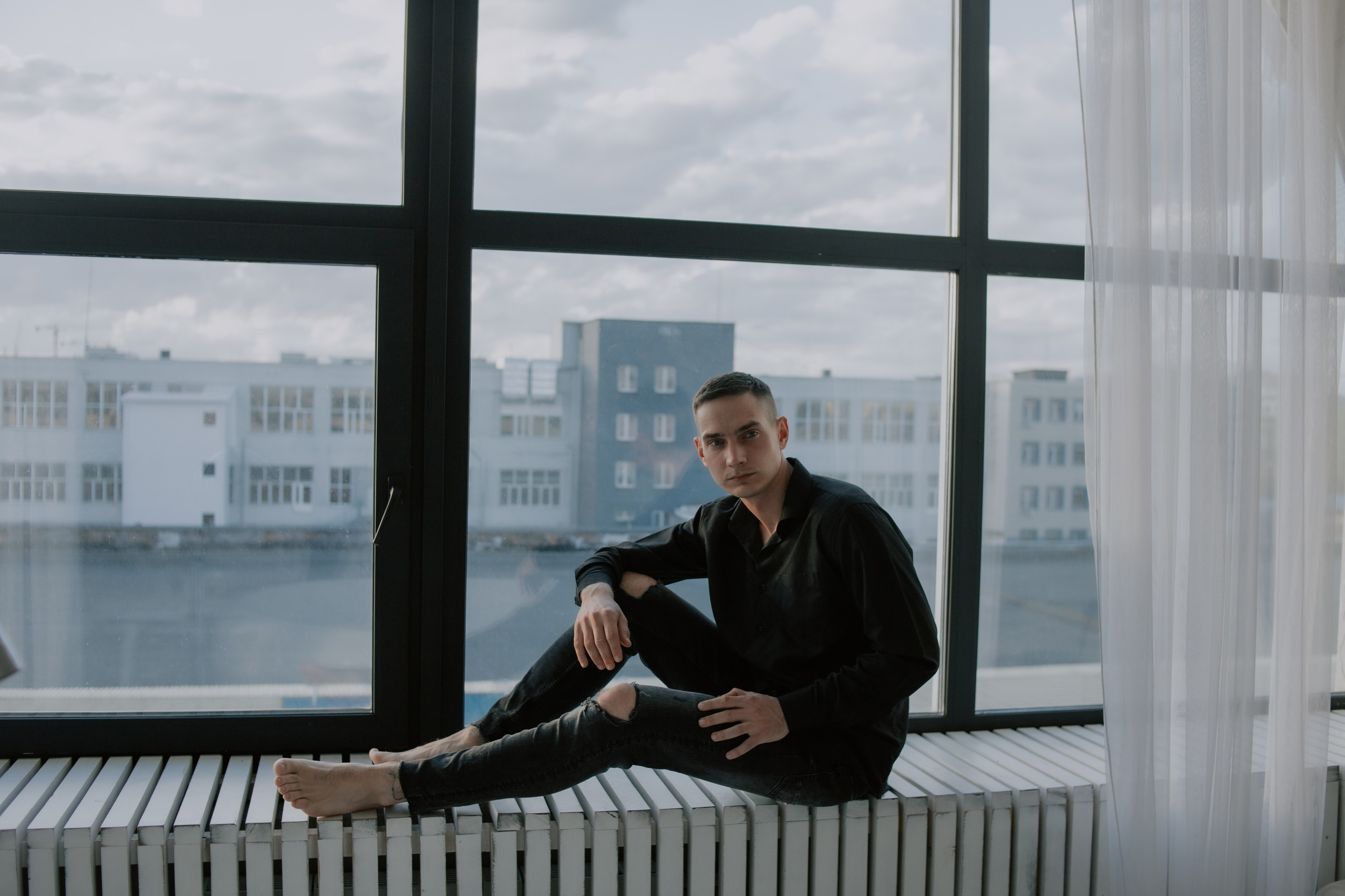 Евгений. Фото в песке. Фотограф Регина Крикунова г. Красноярск