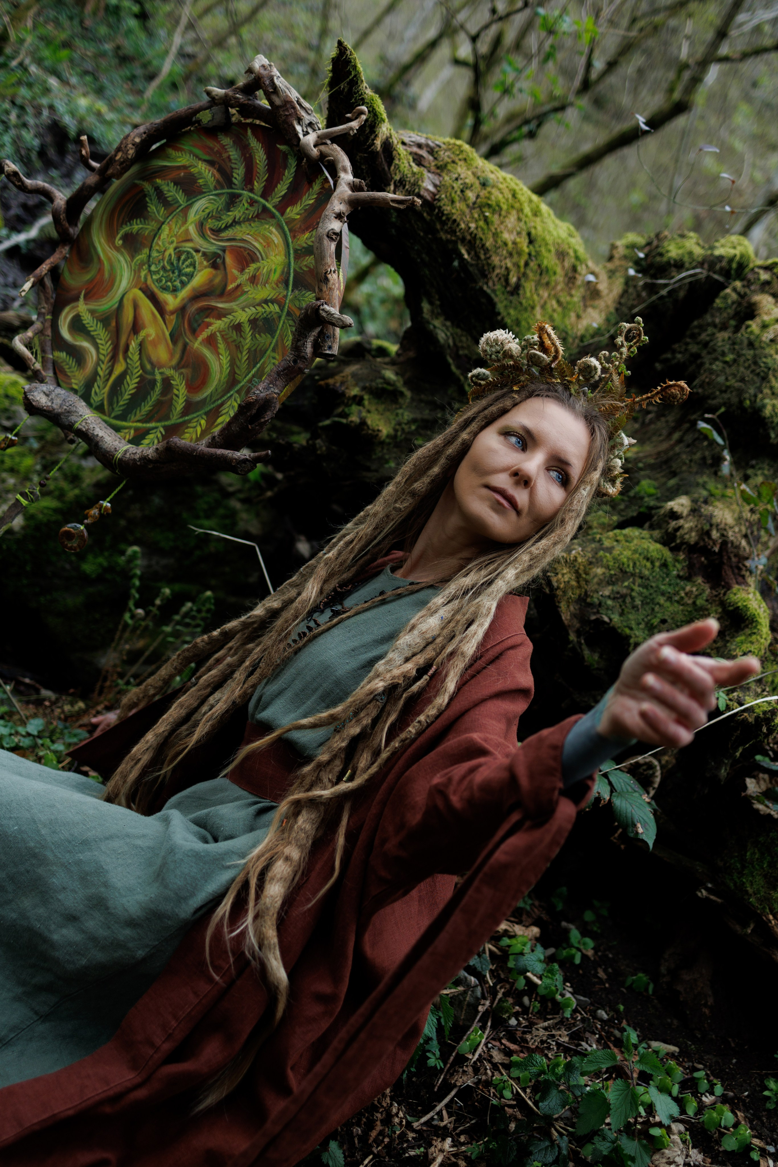 Индивидуальная фотосессия для художницы Вероники Самариной