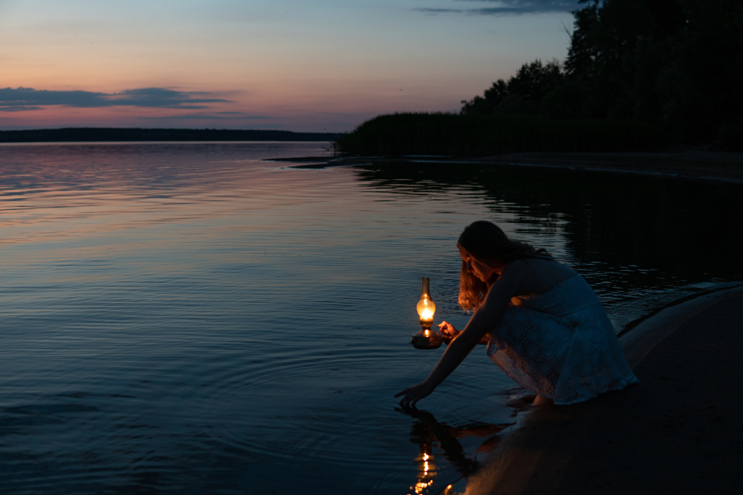 У реки. Творческий и репортажный фотограф в Москве Клим Долгов
