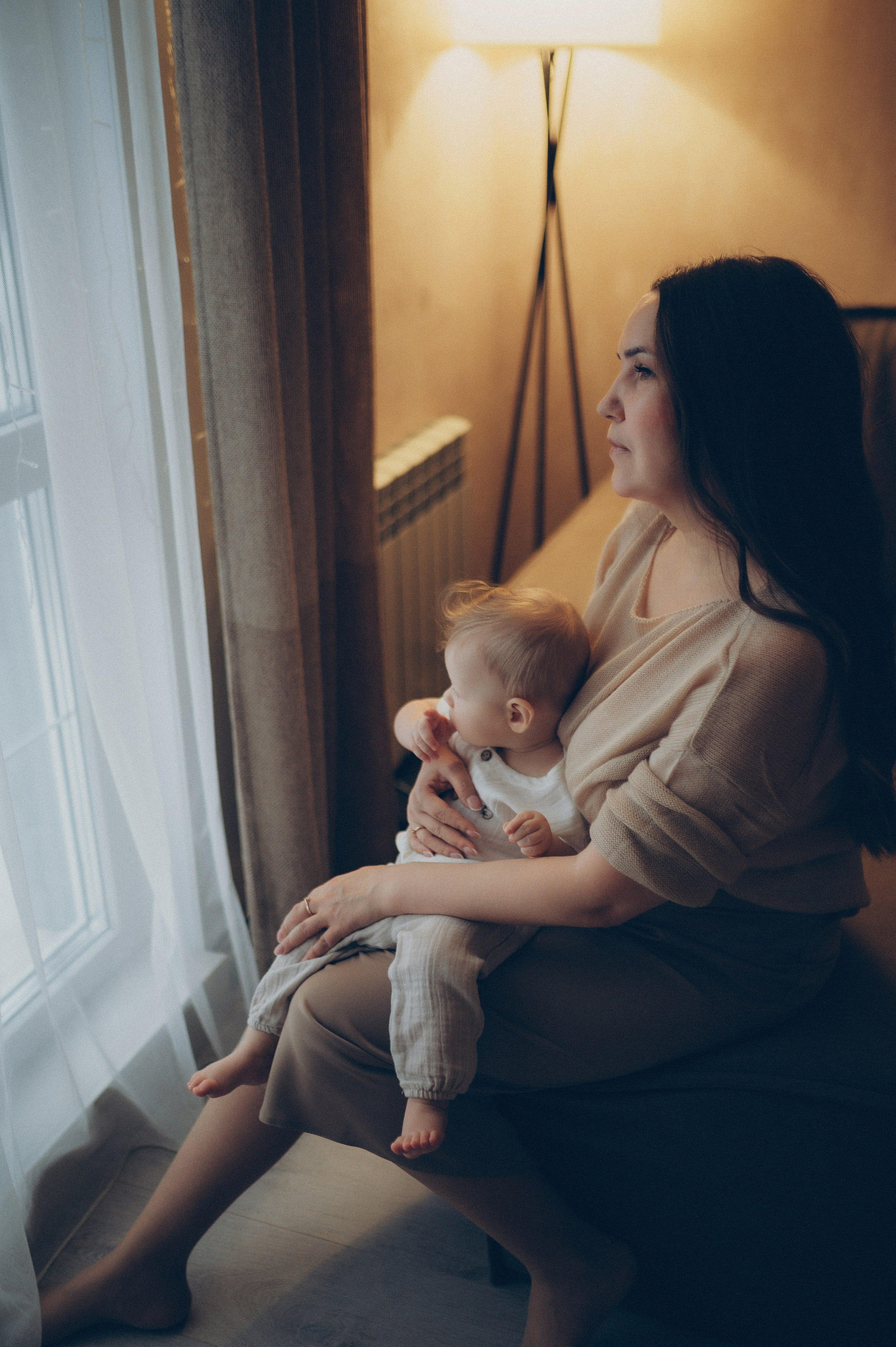 Лева, Жанна и Владимир (новогодняя домашняя). Фотограф, г. Лесной Свердловской области