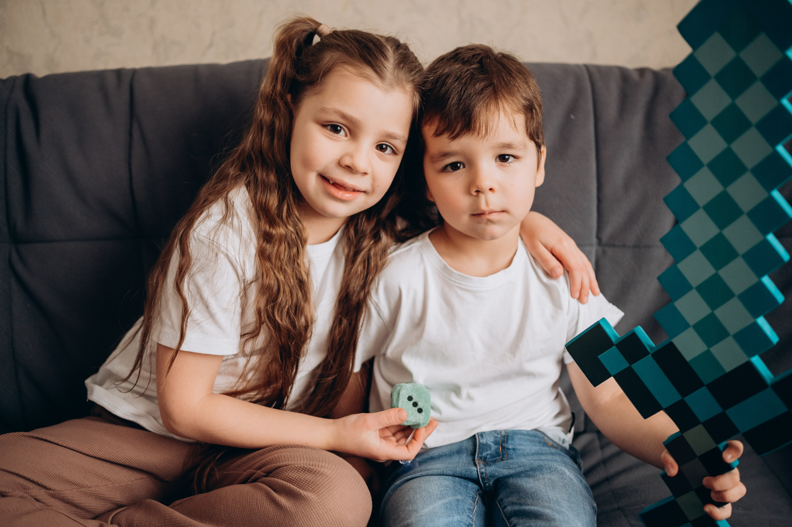 Гуля, Вадим, Артем, Вика и Дима. Детский и семейный фотограф в Москве