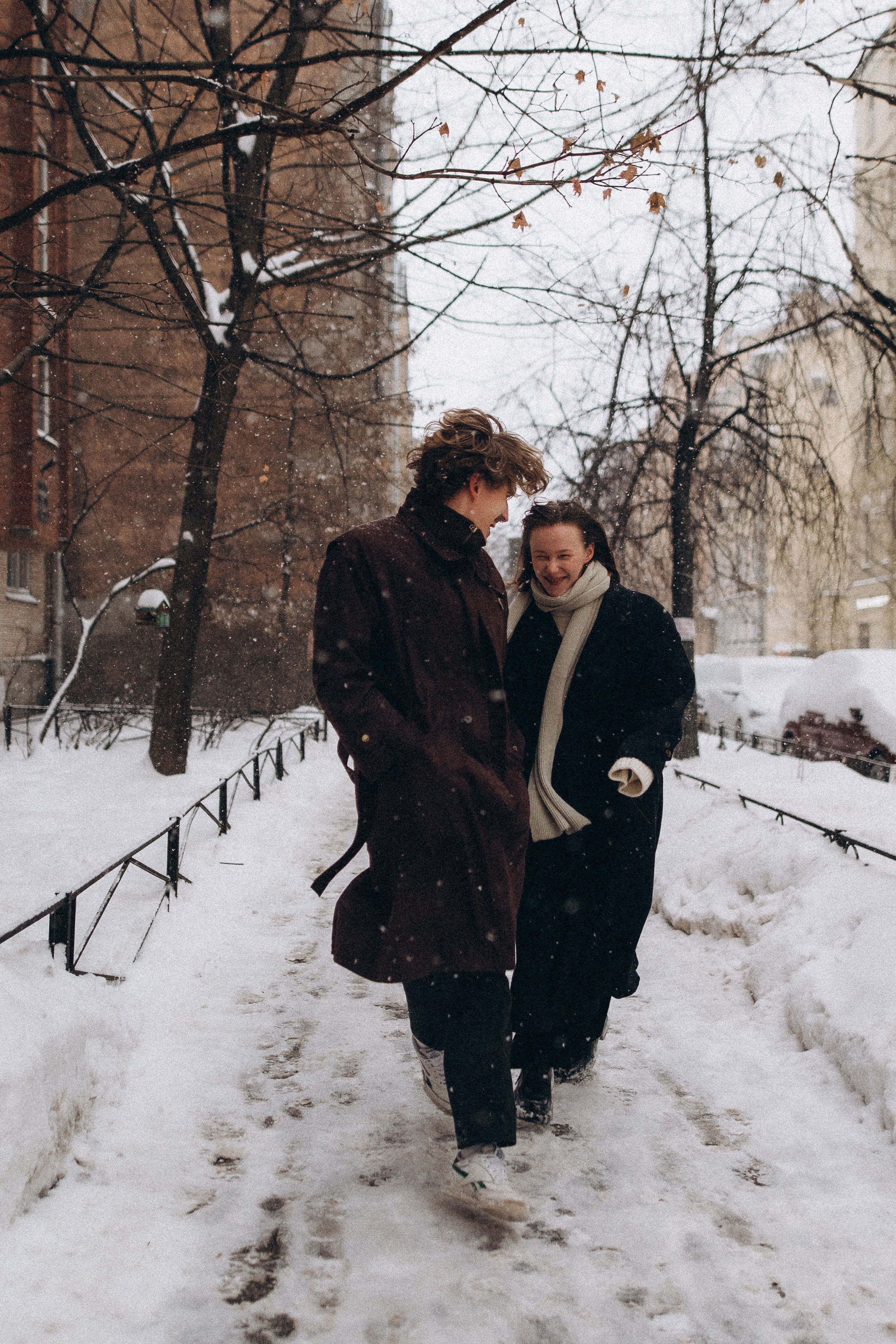 Снежная лав стори. Фотограф ПИТЕР СПБ Надежда Баранова