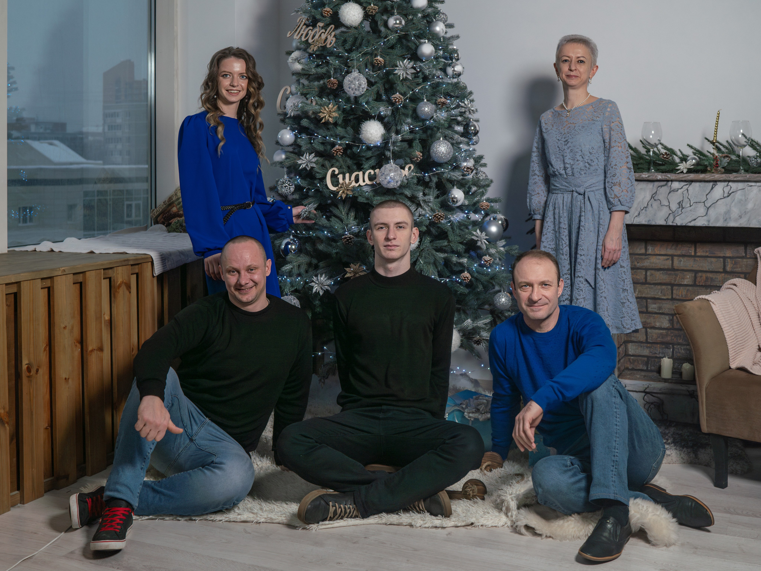 Семья. Фотограф Зинаида Евдокимова