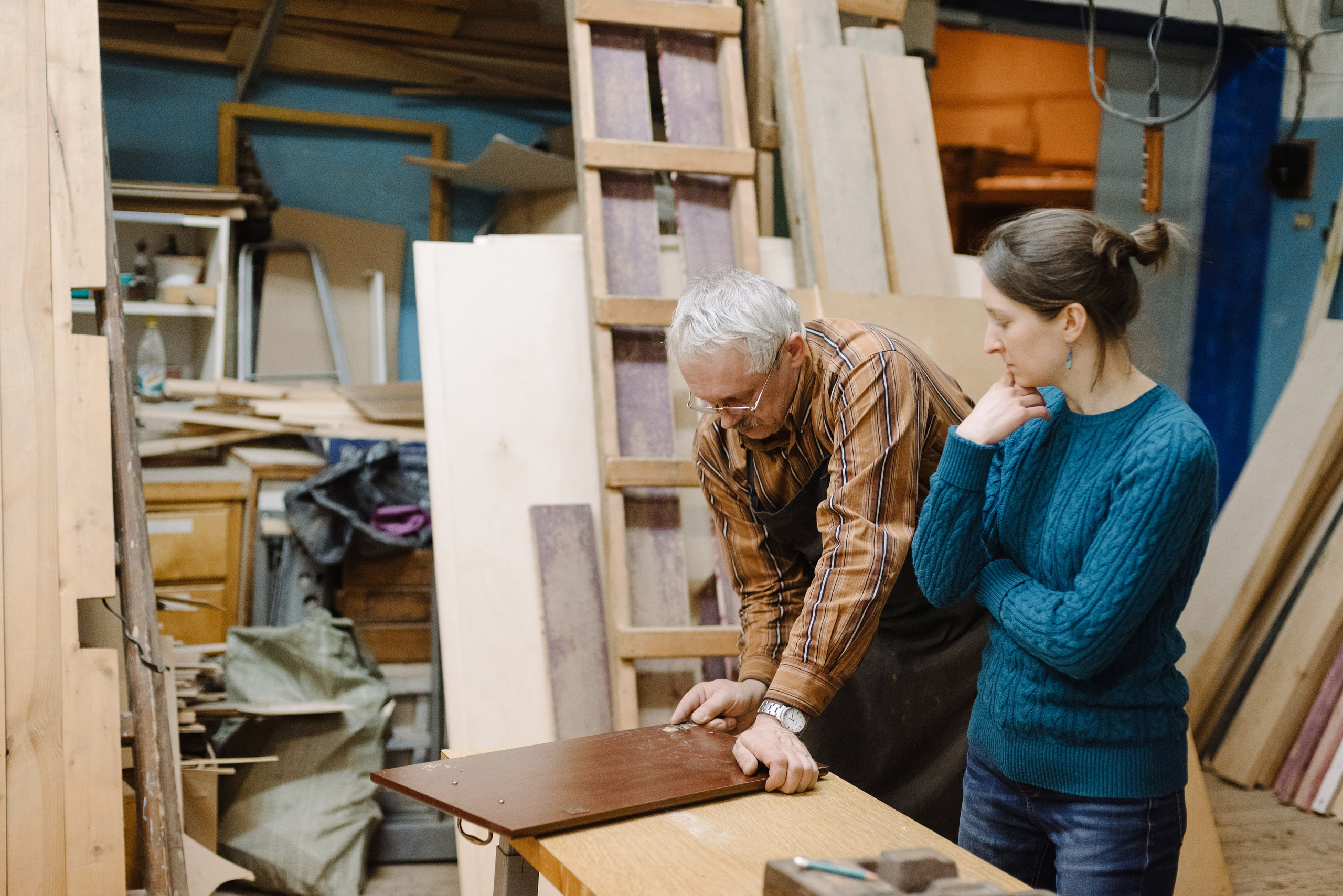 ТЮТ. За сценой. Мастерские. Фотограф Алиса Калинина
