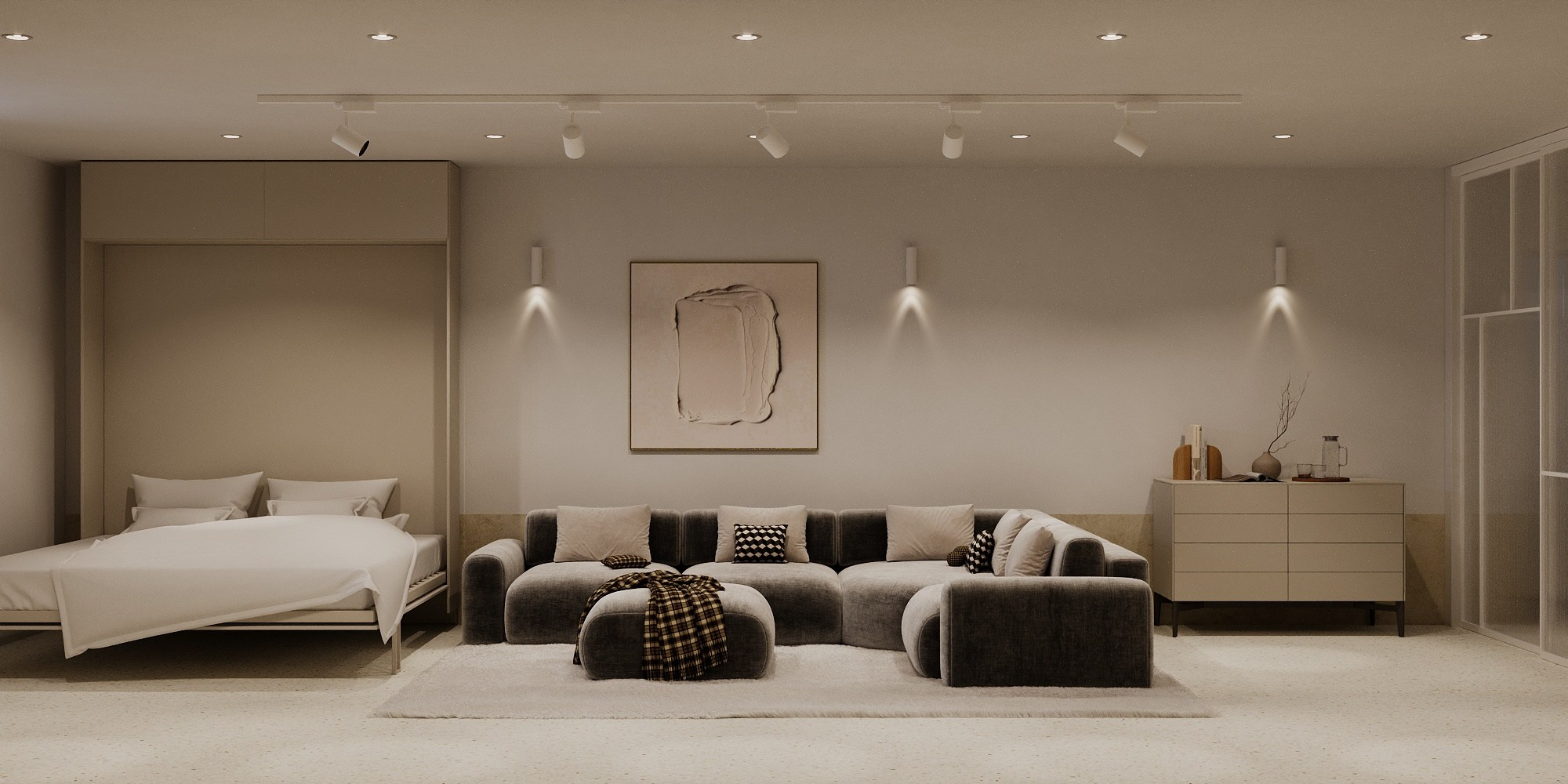 Макарово Цоколь Гостевая. Визуализатор Векшина Елена