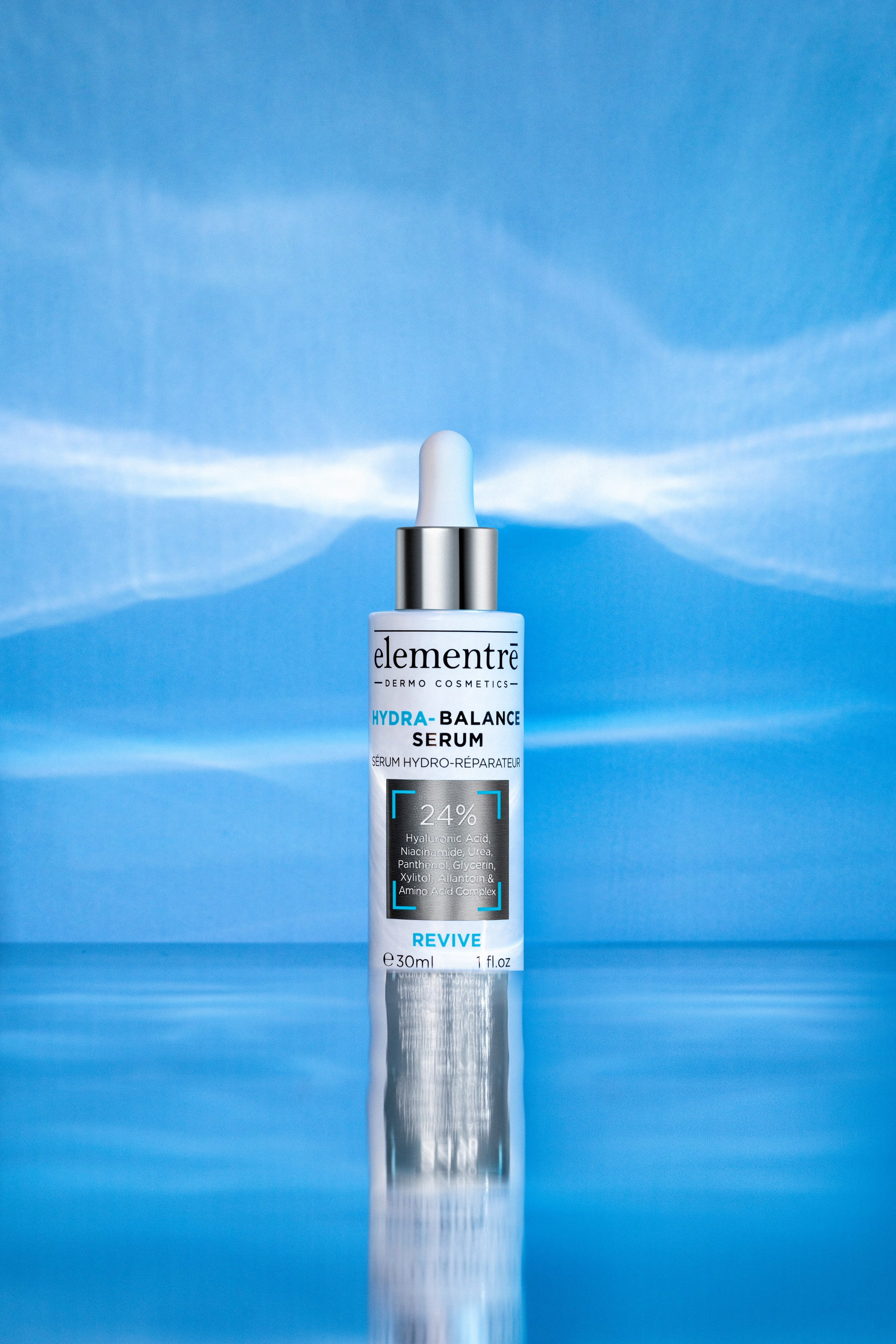 ELEMENTRE serum. Retouching, photo editing, portfolio retoucher