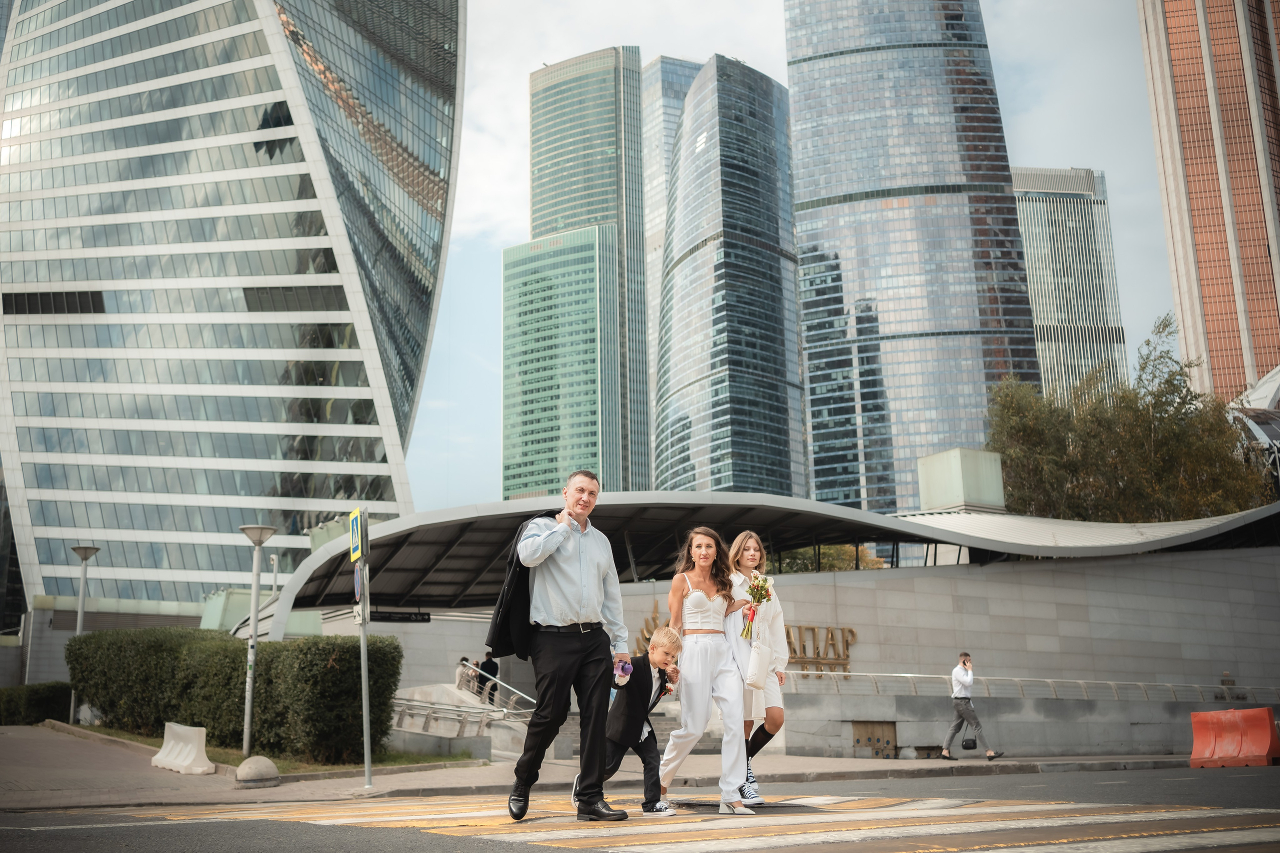 MoscowCity. Семейный и свадебный фотограф Царева Нина