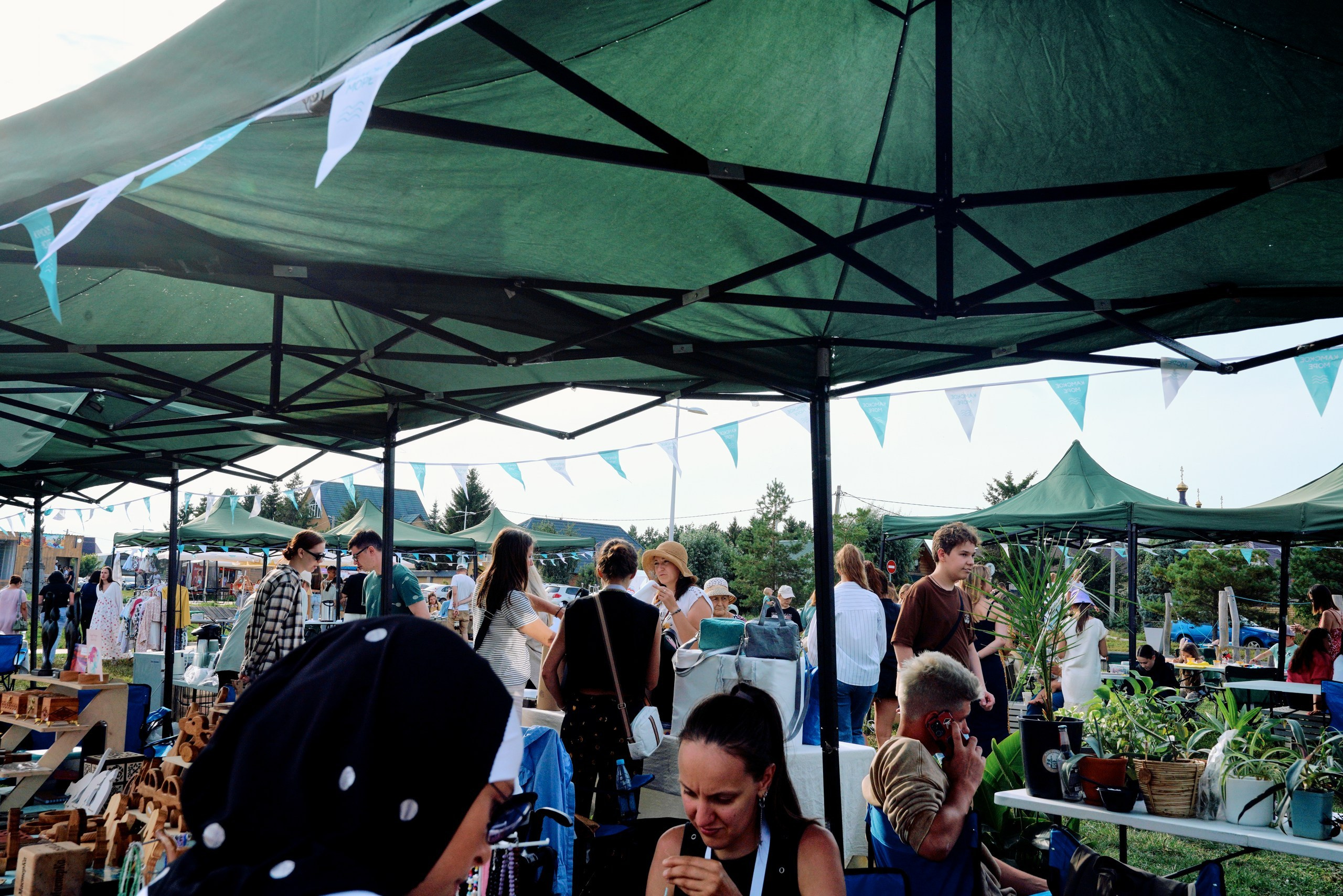 Пляжный маркет 2024, г. Лаишево. Фотограф Казань