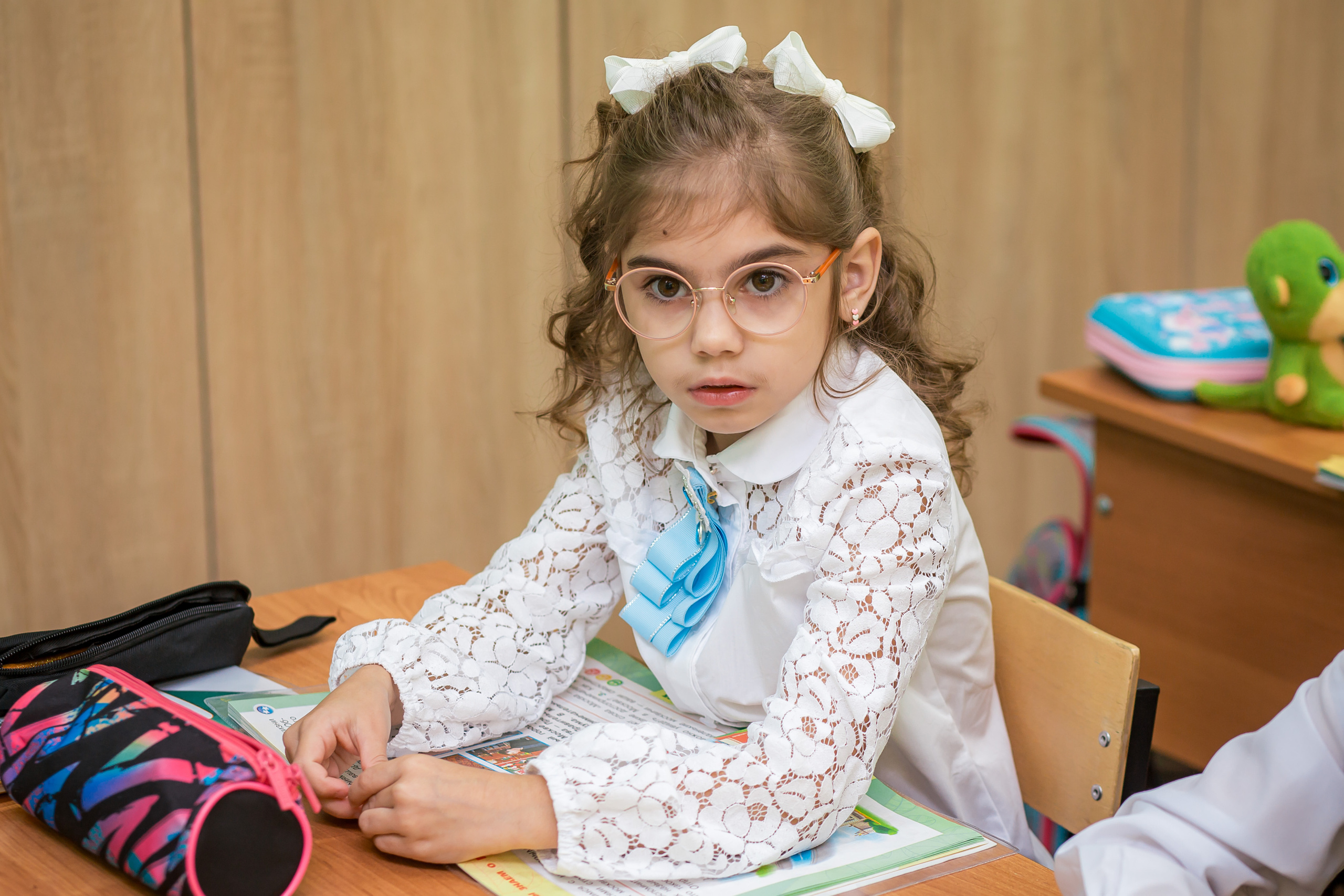 Первоклашки на уроке. Фотографиня Мария Дикова