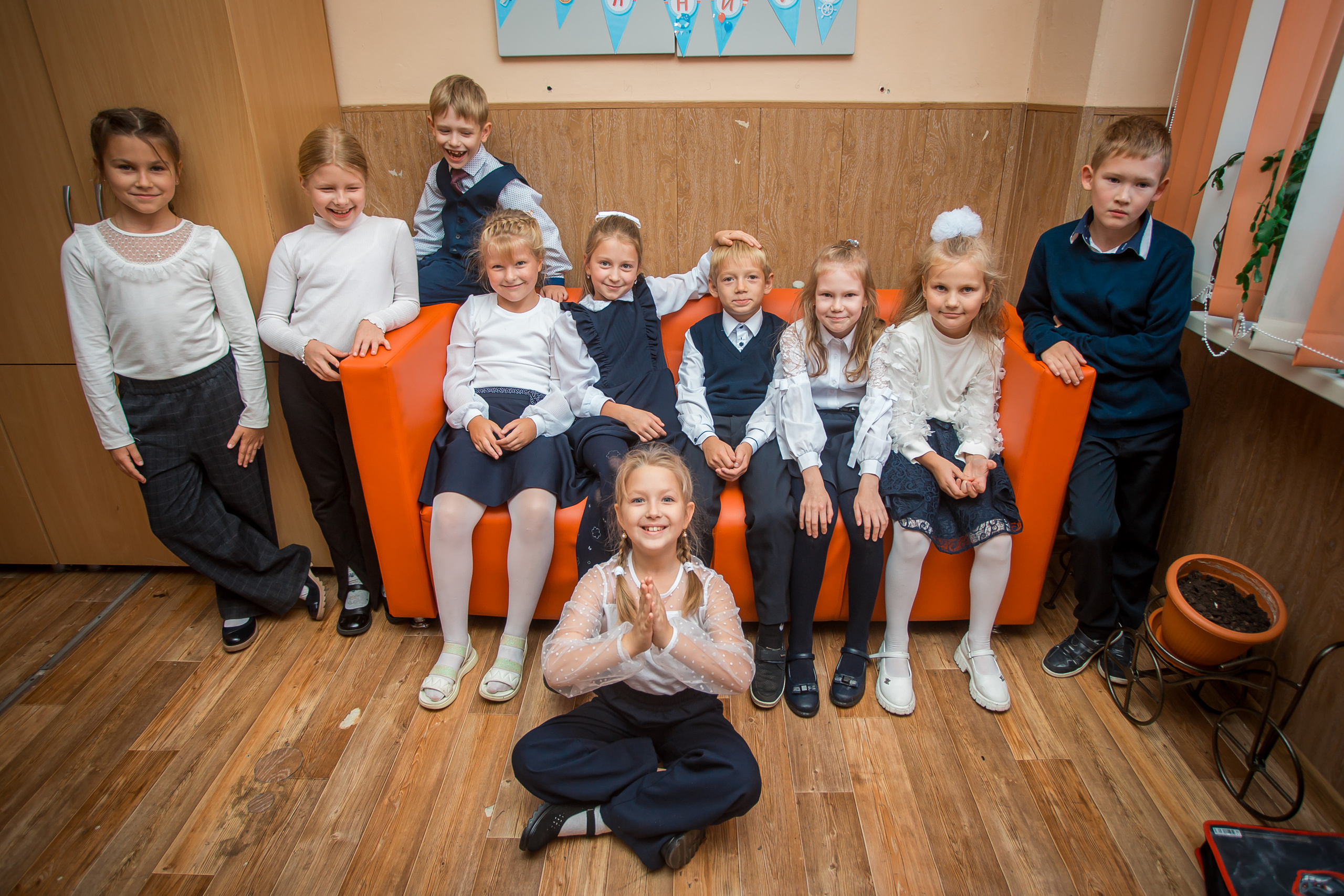 Второклашки. Фотографиня Мария Дикова