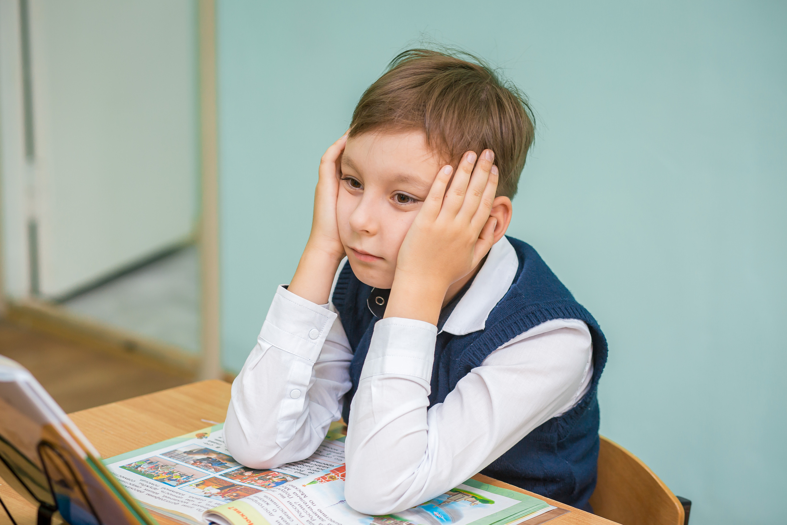 Первоклашки на уроке. Фотографиня Мария Дикова