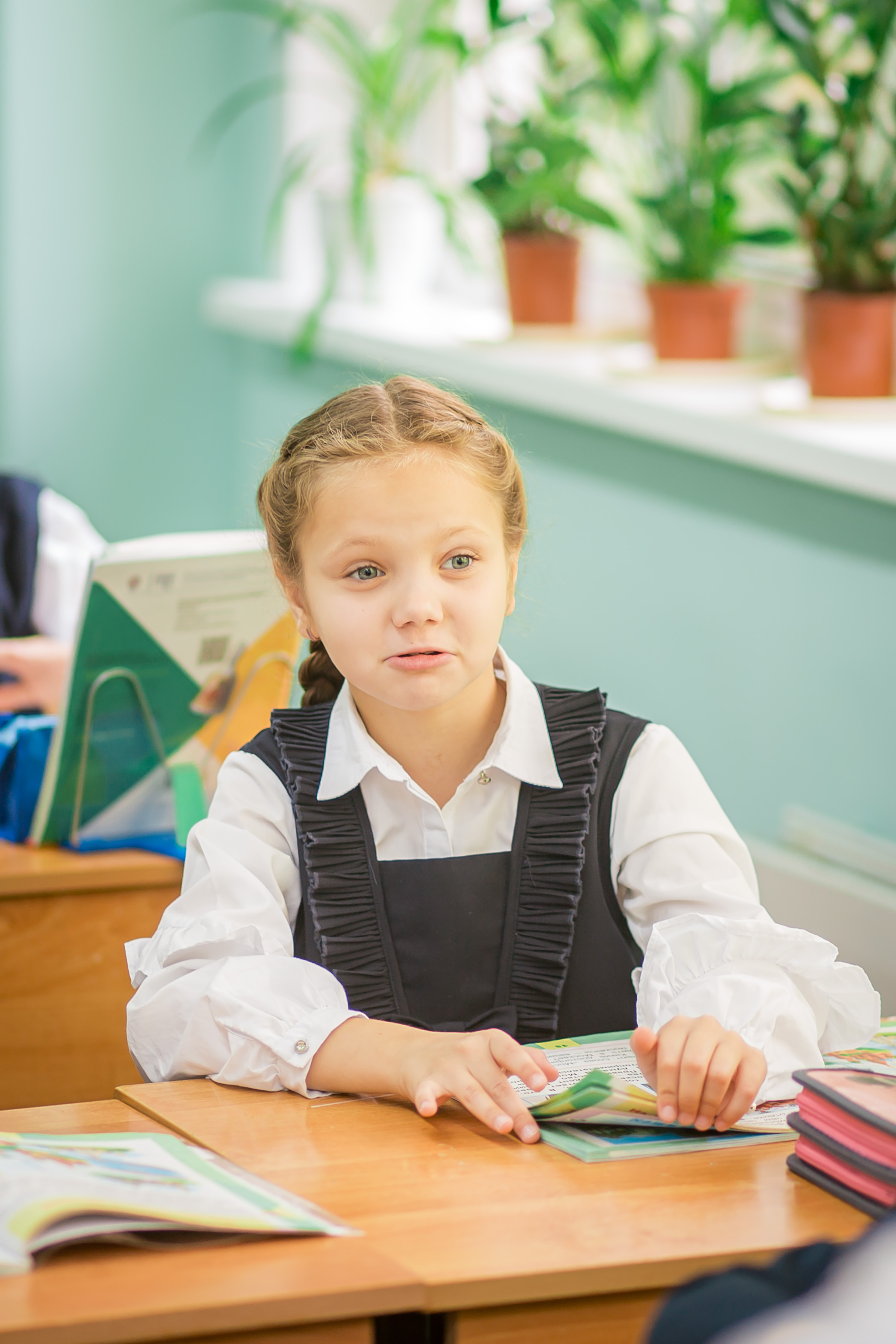 Первоклашки на уроке. Фотографиня Мария Дикова