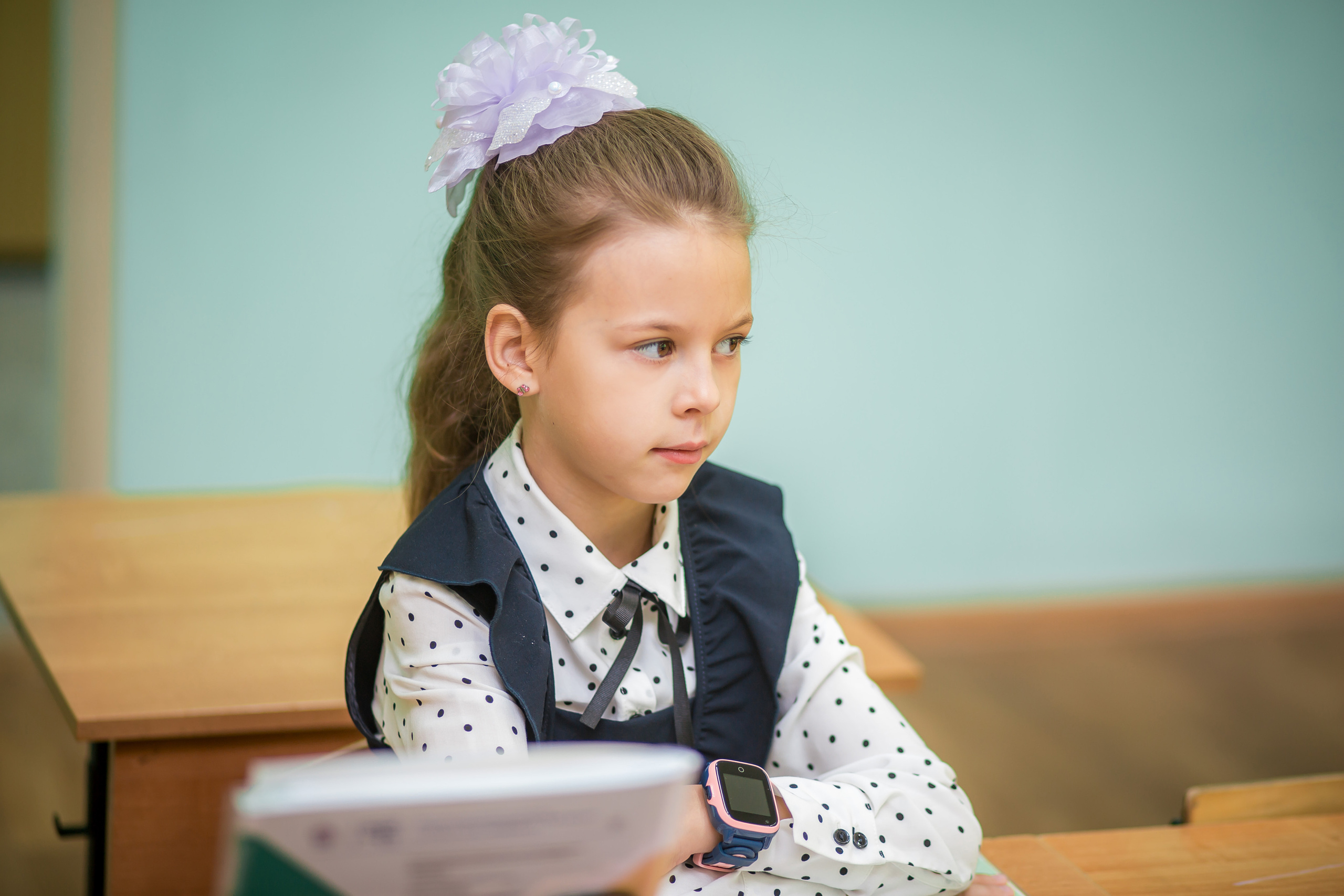 Первоклашки на уроке. Фотографиня Мария Дикова